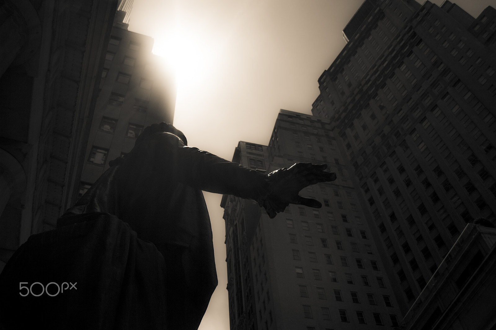Canon EF-S 18-55mm F3.5-5.6 sample photo. Wall street photography