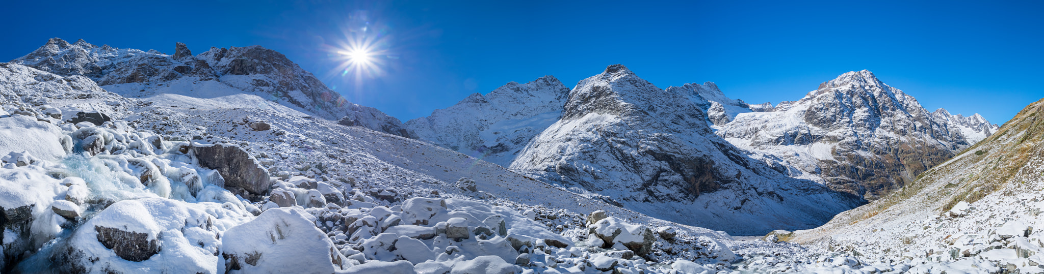 Pentax K-3 II sample photo. Shining snow photography