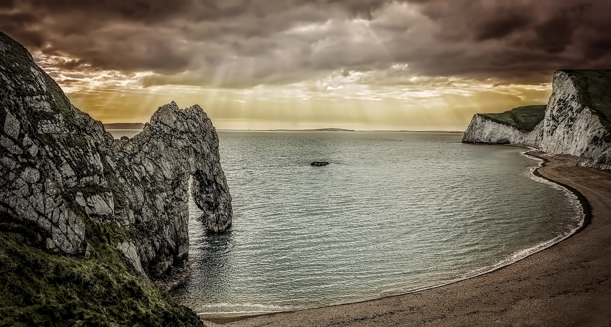 Canon EF-S 18-55mm F3.5-5.6 sample photo. Durdle door photography