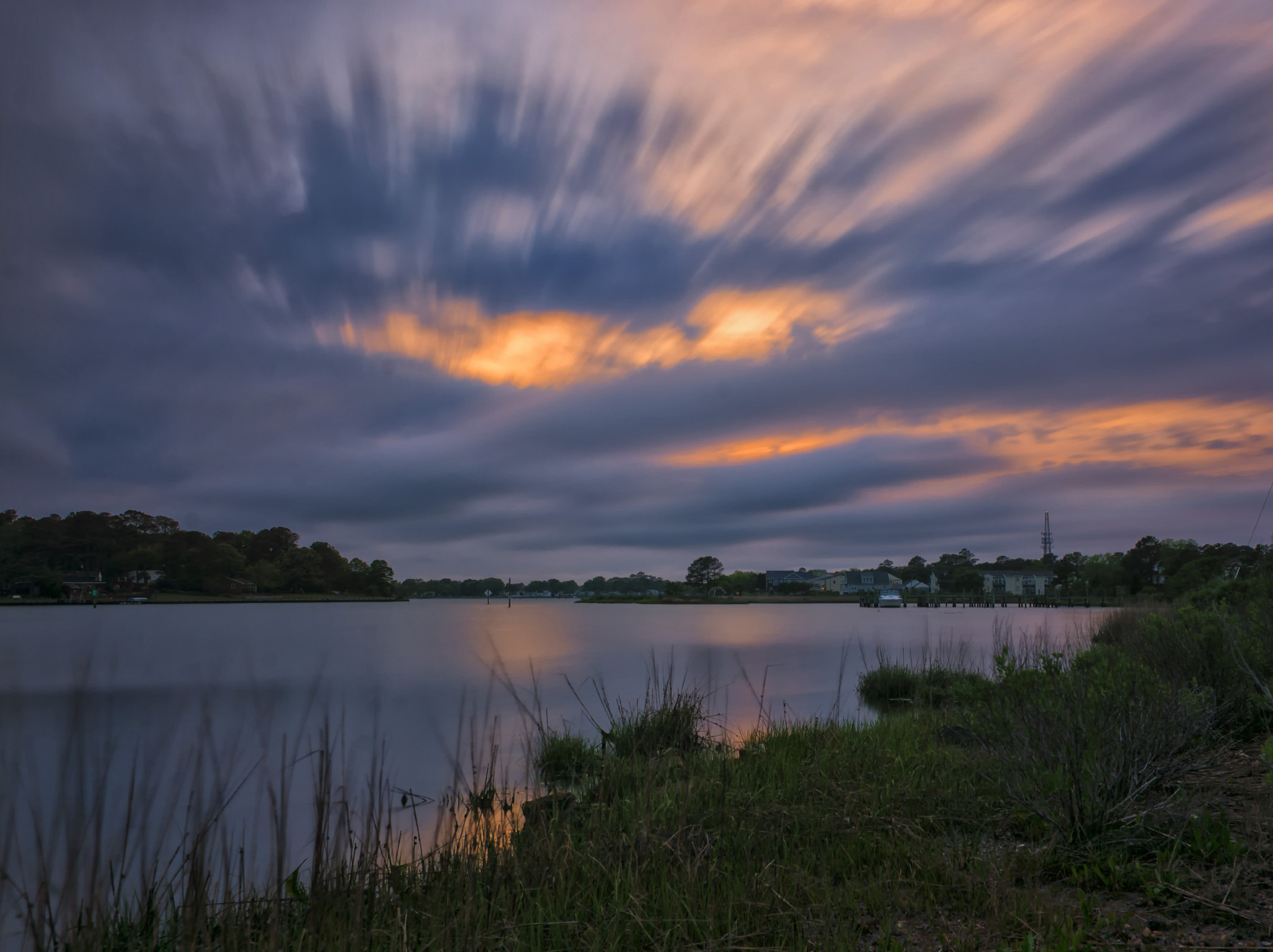 Sigma 18-50mm F2.8-4.5 DC OS HSM sample photo. Cloudy sunset photography