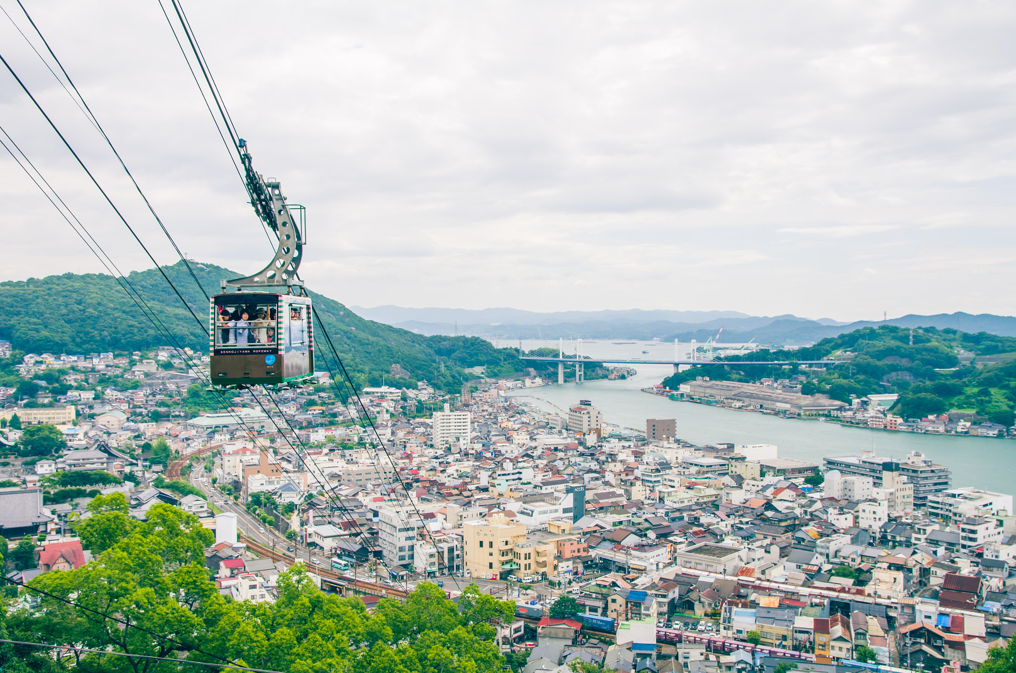 Sigma 17-70mm F2.8-4 DC Macro OS HSM sample photo. 尾道鳥瞰 photography