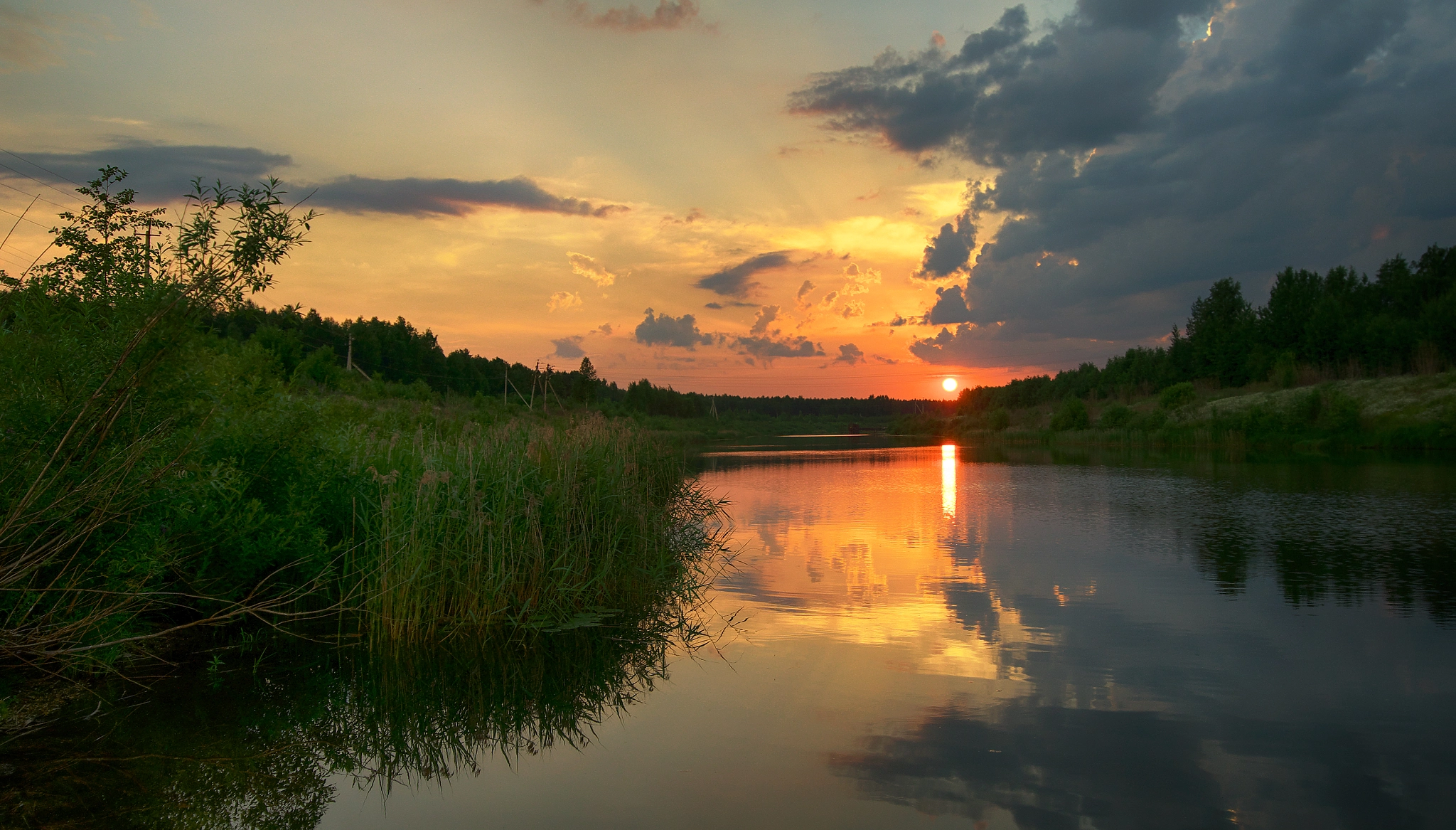 Nikon D300S sample photo. Summer sunset photography
