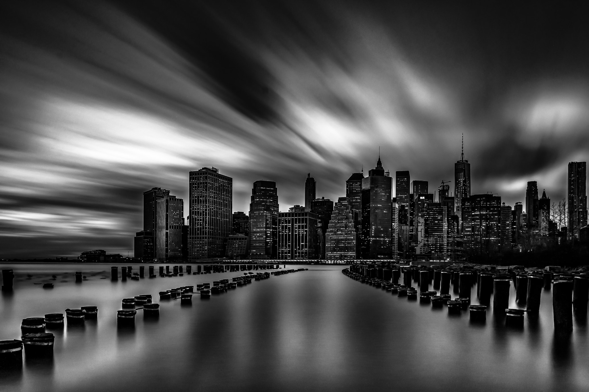 Sigma 17-70mm F2.8-4 DC Macro OS HSM sample photo. Manhattan skyline photography