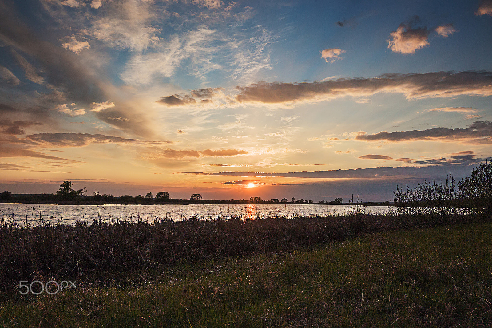 Canon EF-S 17-85mm F4-5.6 IS USM sample photo. Sunset photography