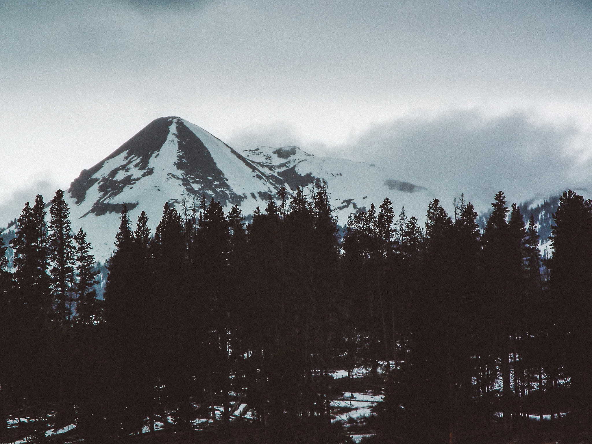 Fujifilm FinePix S9400W sample photo. Yellowstone mountains photography