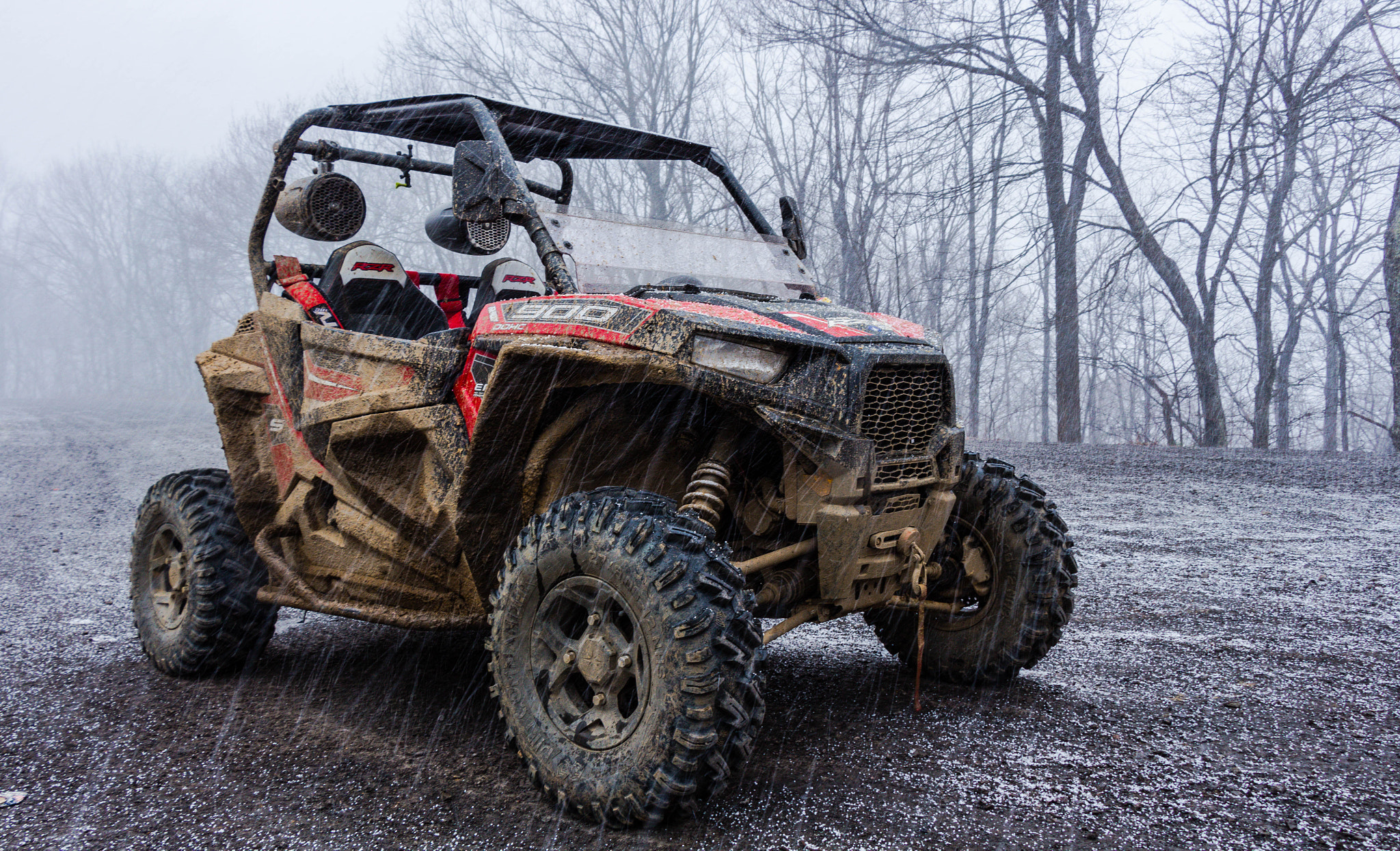 Canon EF-S 18-135mm F3.5-5.6 IS STM sample photo. Polaris rzr at windrock park photography