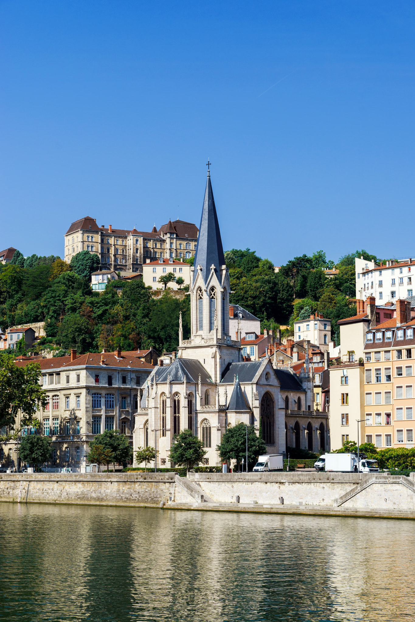 Sony a99 II + Tamron SP 24-70mm F2.8 Di VC USD sample photo. Lyon. view to quartier saint-jean photography