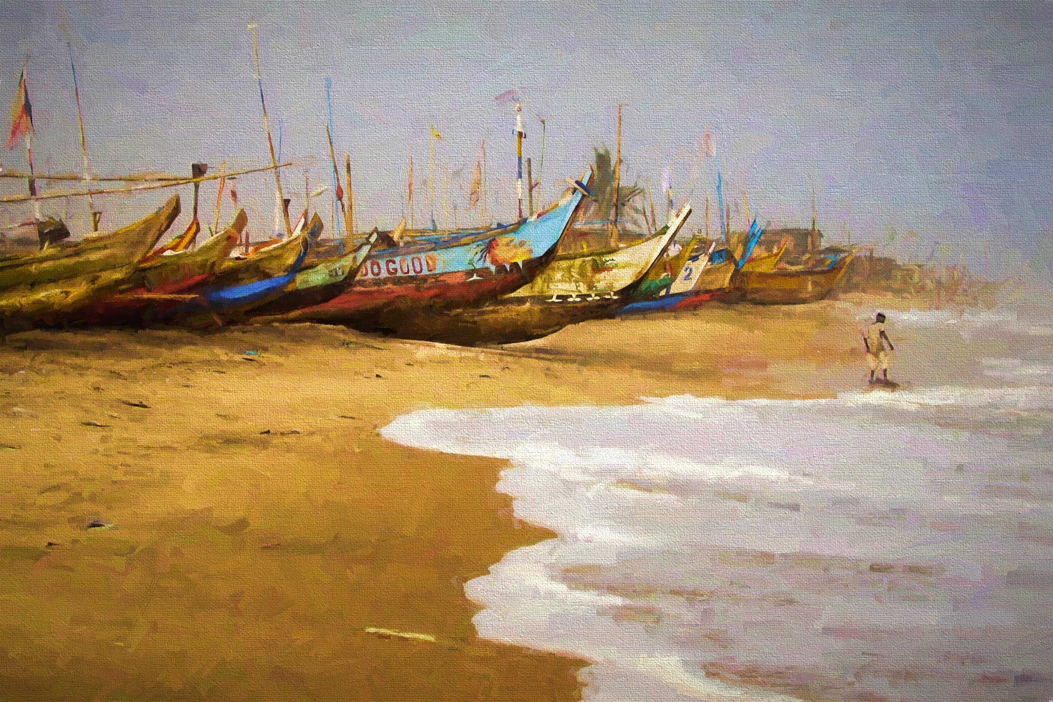 Pentax OPTIO E30 sample photo. Beached boats degas dancers photography