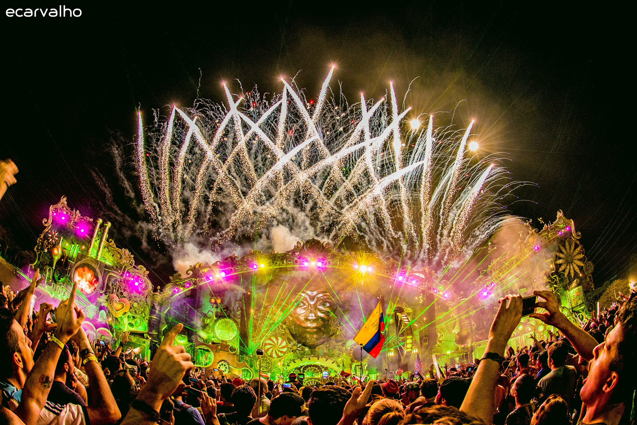 Nikon AF DX Fisheye-Nikkor 10.5mm F2.8G ED sample photo. Tomorrowland brasil 2016 photography