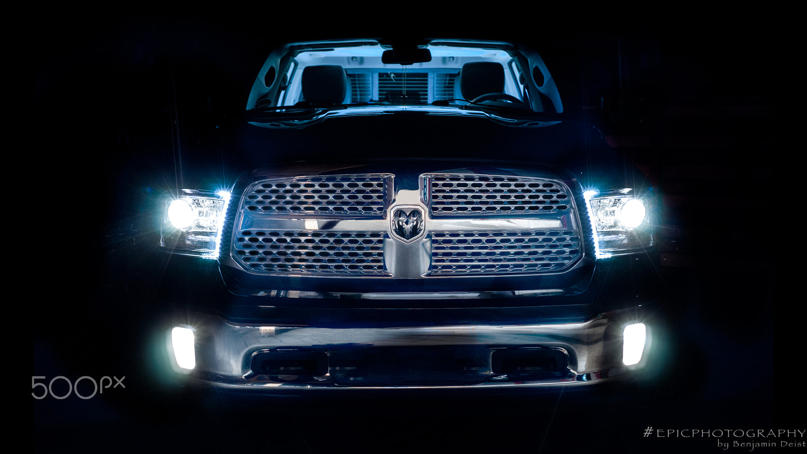 Sony Alpha DSLR-A900 + Minolta AF 50mm F1.7 New sample photo. Dodge ram 5.7 hemi laramie photography