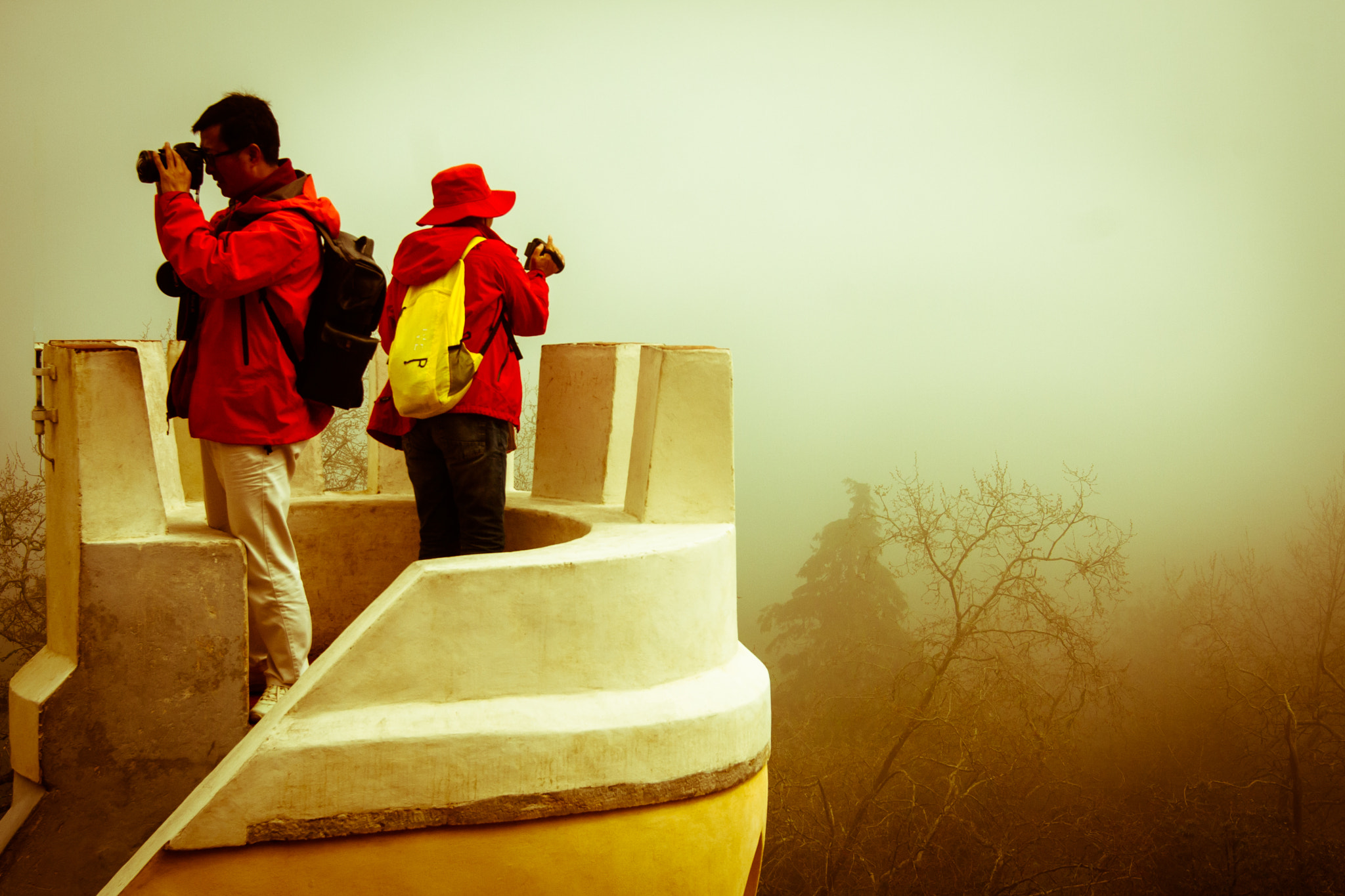 Canon EOS 40D sample photo. Foggy view photography
