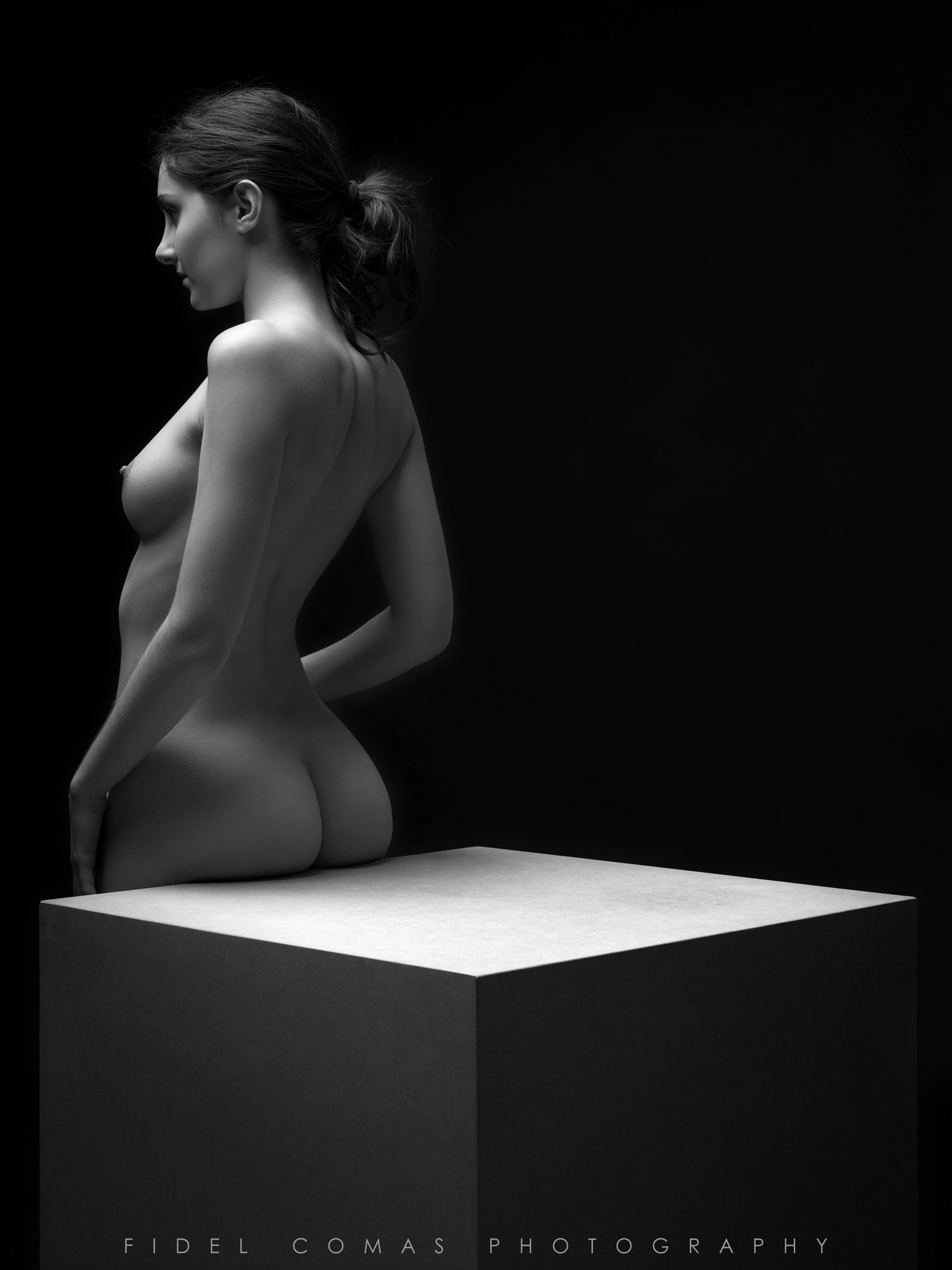Hasselblad H3D sample photo. She's on top of the world photography