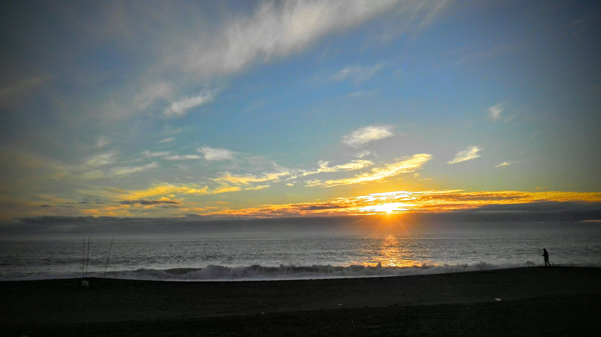 HUAWEI CHC-U03 sample photo. Puesta de sol photography