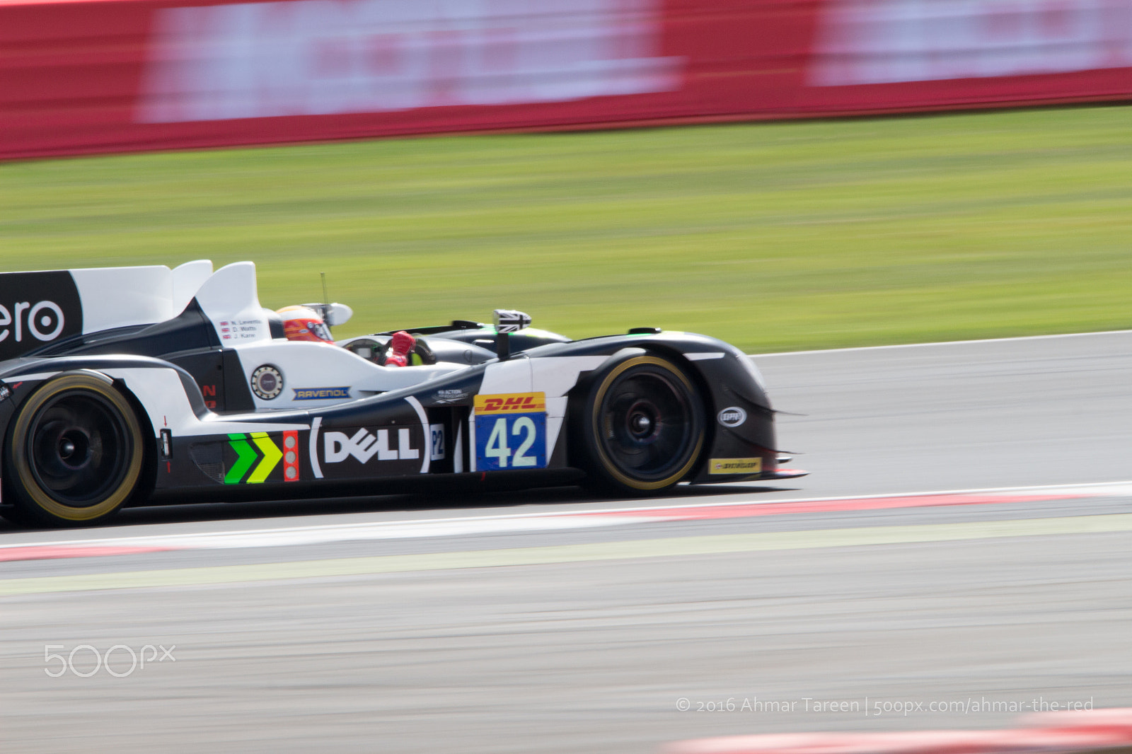 Canon EOS 700D (EOS Rebel T5i / EOS Kiss X7i) + Sigma 150-600mm F5-6.3 DG OS HSM | C sample photo. Strakka racing's open cockpit lmp2 at silverstone photography
