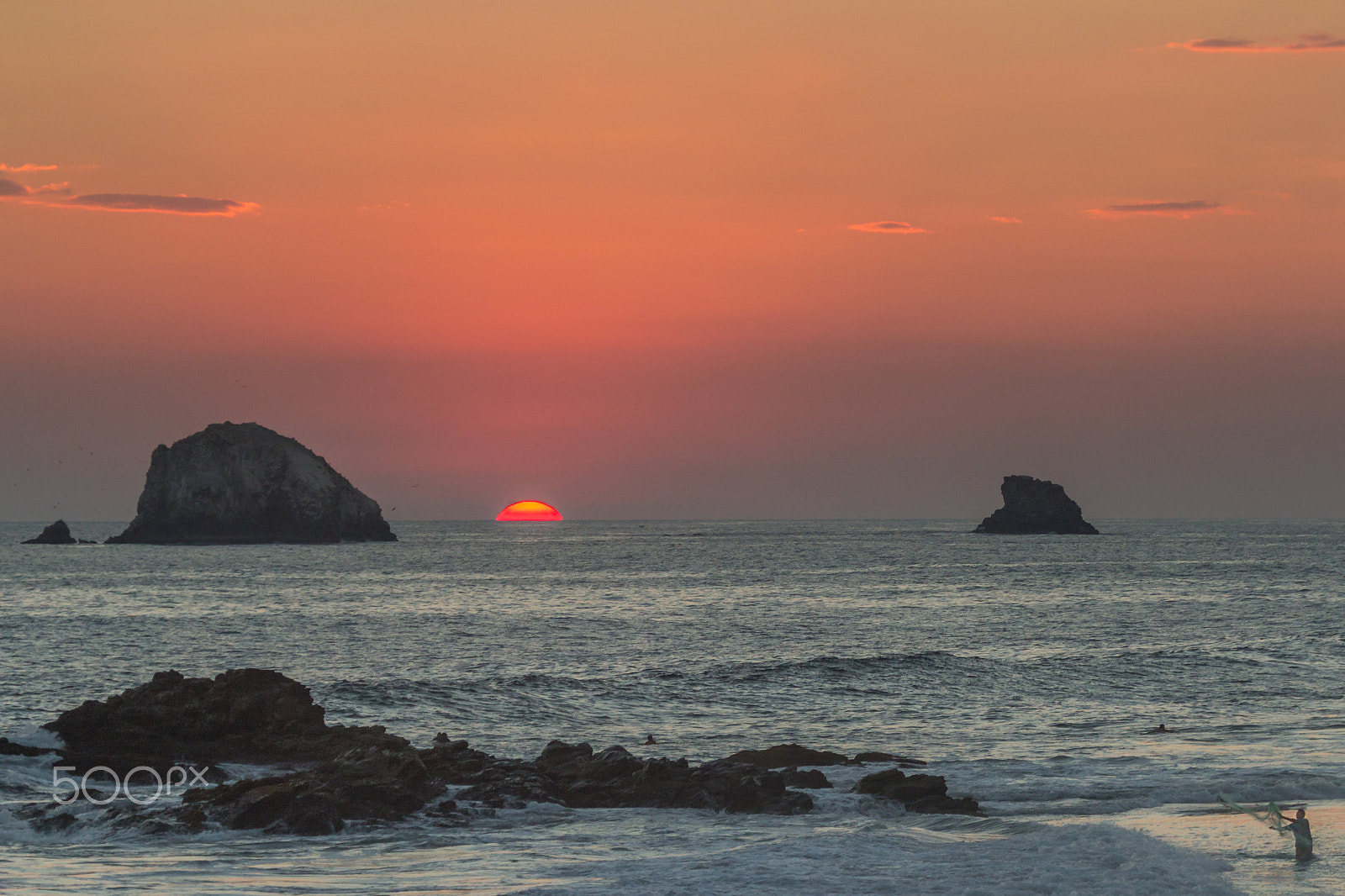 Canon EF 100-400mm F4.5-5.6L IS USM sample photo. Atarraya en zipolite photography