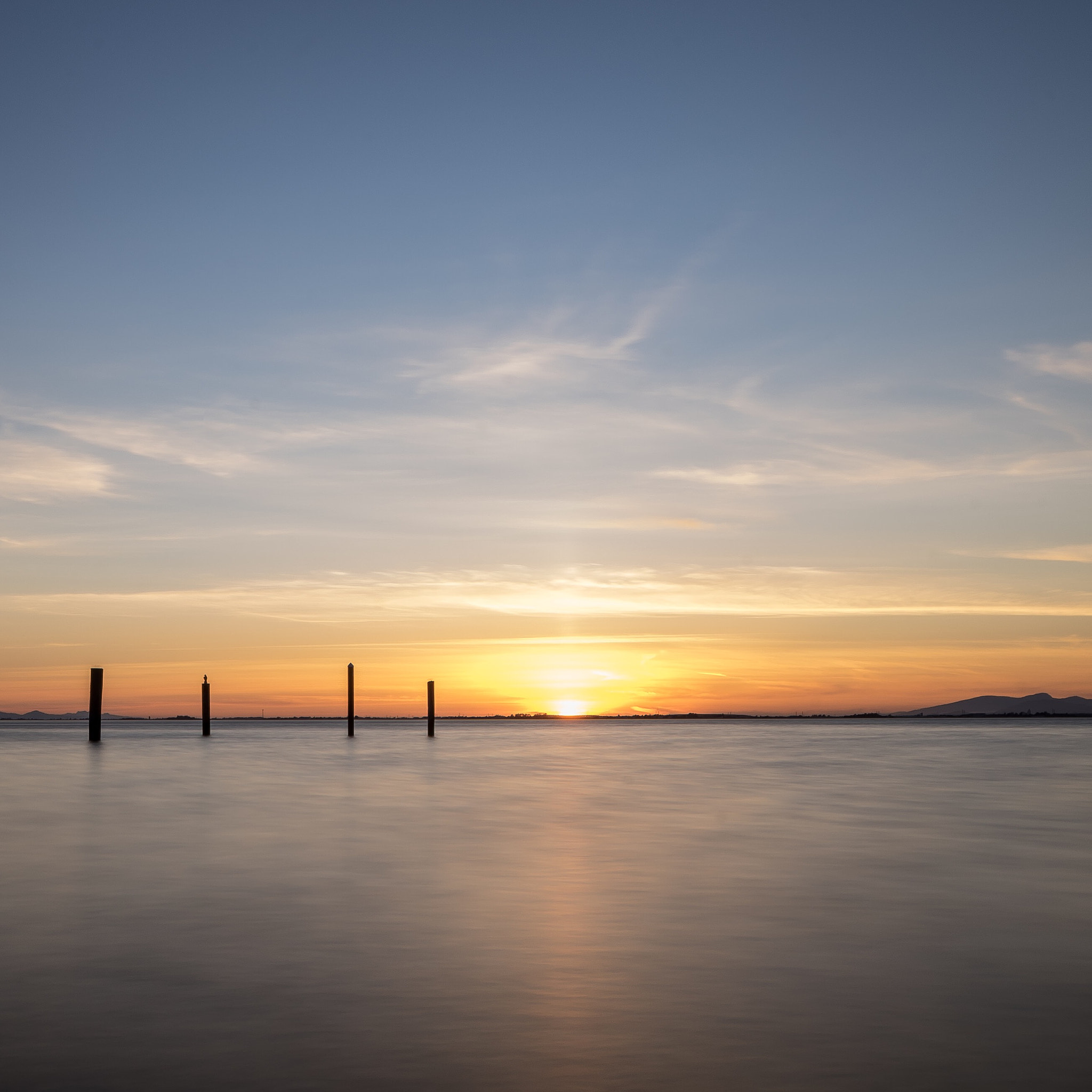 Sony a7 + Canon EF-S 10-22mm F3.5-4.5 USM sample photo. Sunset at crescent beach photography