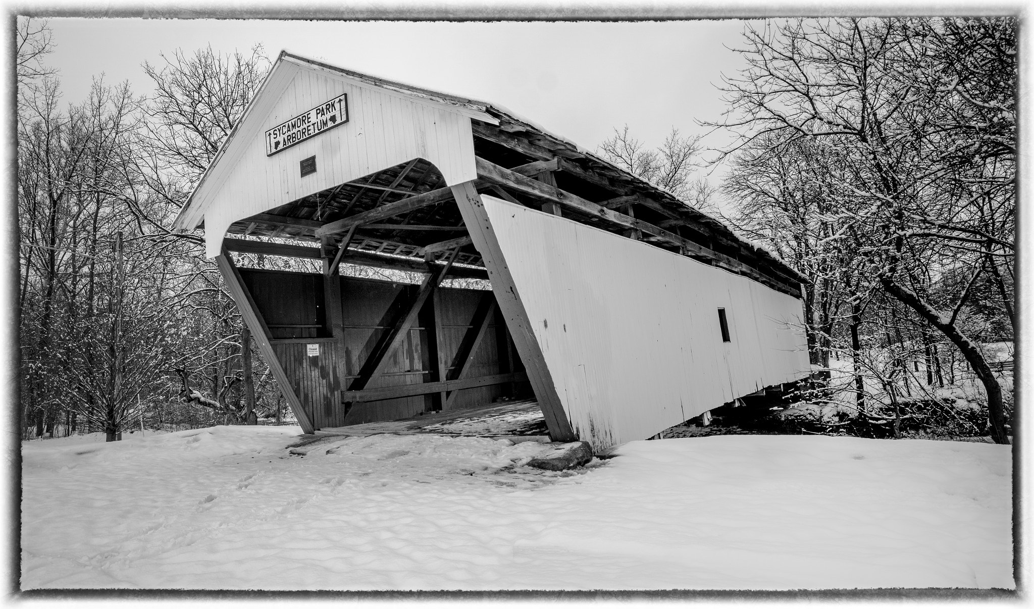 Sony a6000 + Sigma 10-20mm F4-5.6 EX DC HSM sample photo. Sycamre park bridge photography