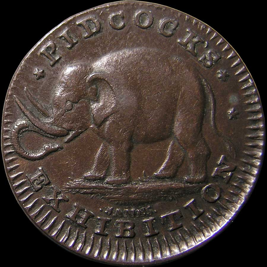 Olympus C5050Z sample photo. 1795 farthing with elephant, great britain. copper ... photography