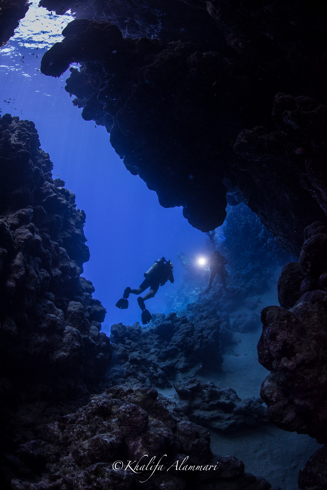 Nikon D610 + Sigma 15mm F2.8 EX DG Diagonal Fisheye sample photo. Sharm cave photography