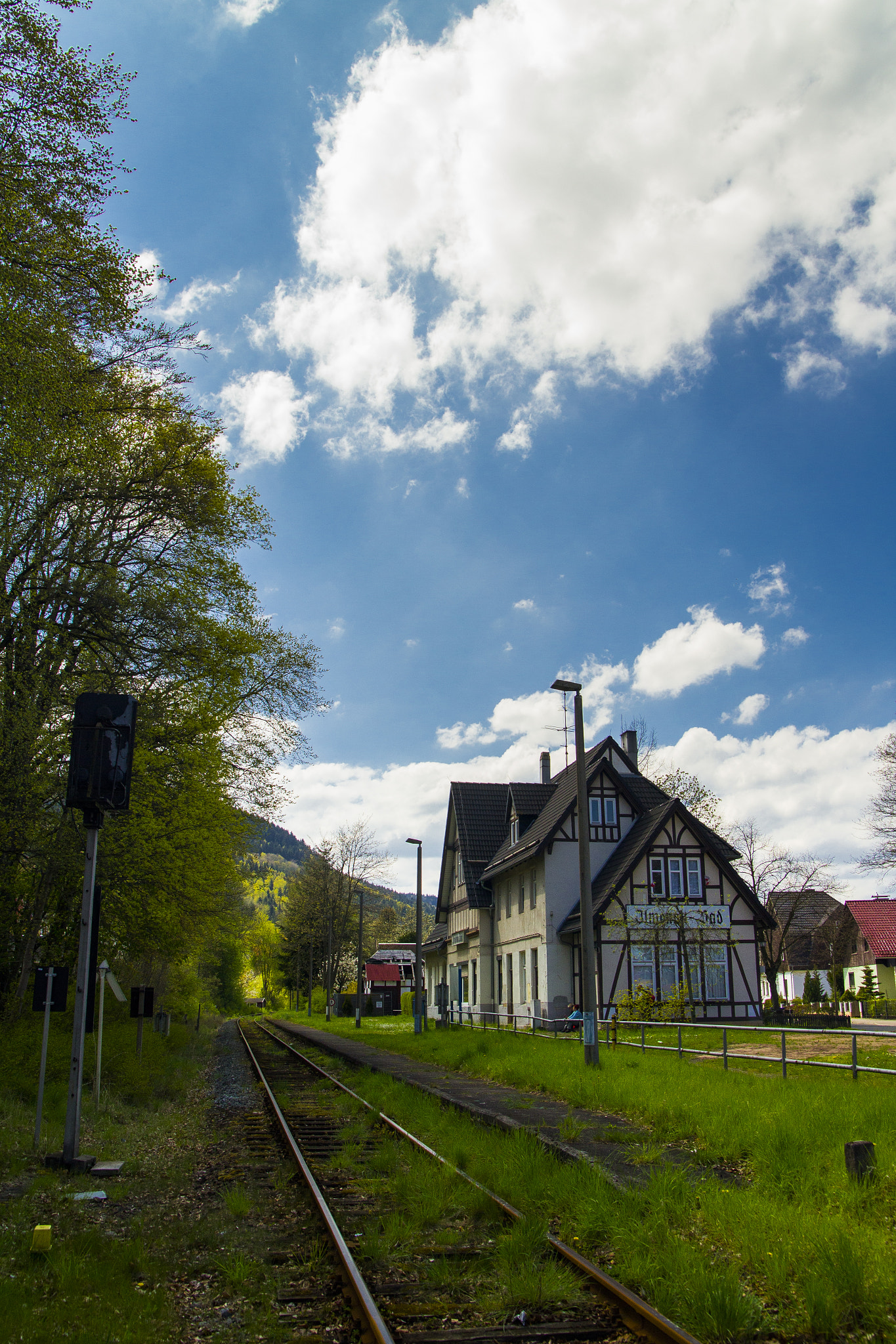 Sigma 17-70mm F2.8-4 DC Macro OS HSM sample photo. Ilmenau's second railway stop photography