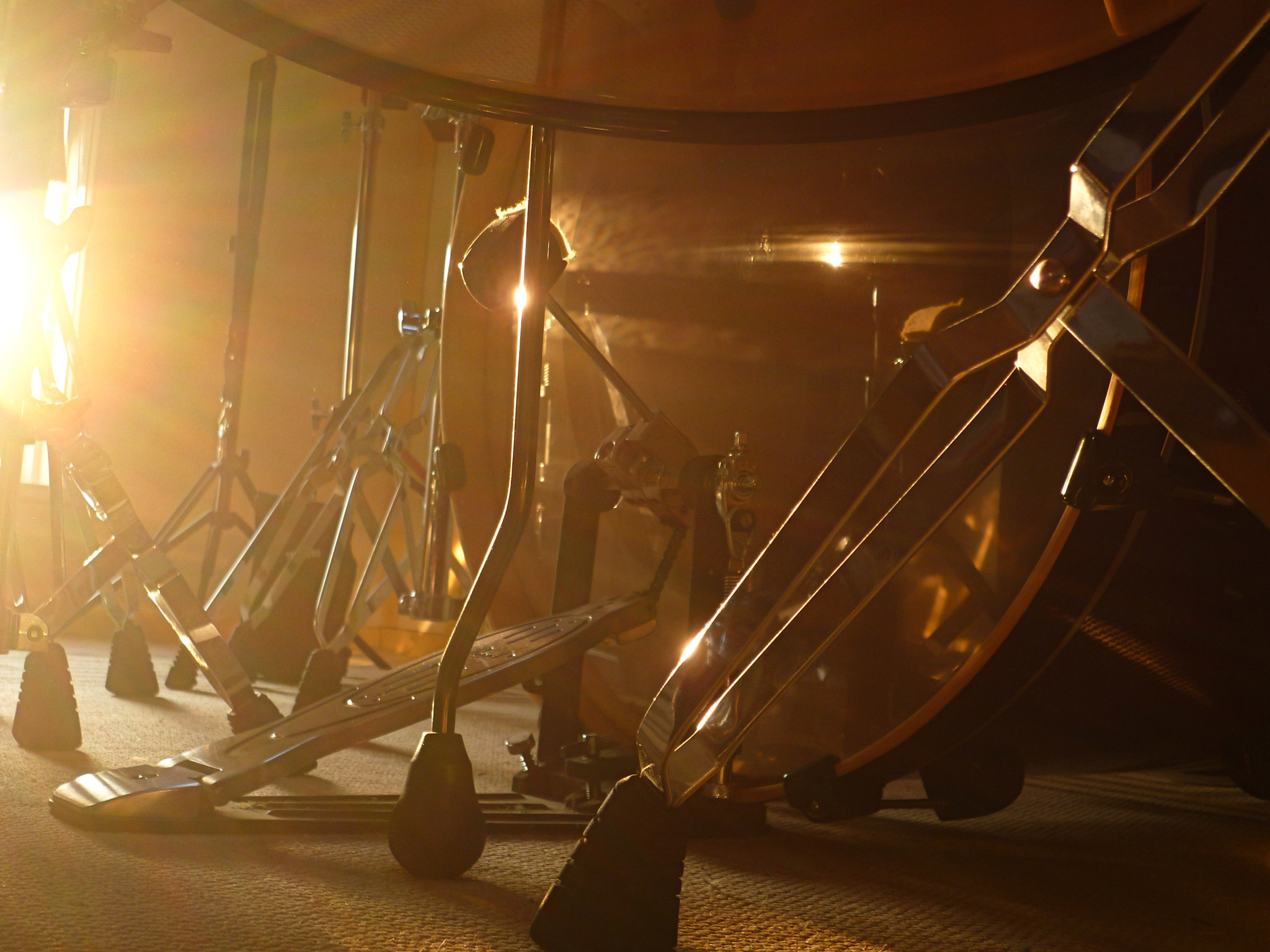 Panasonic DMC-FS10 sample photo. Bass drum photography