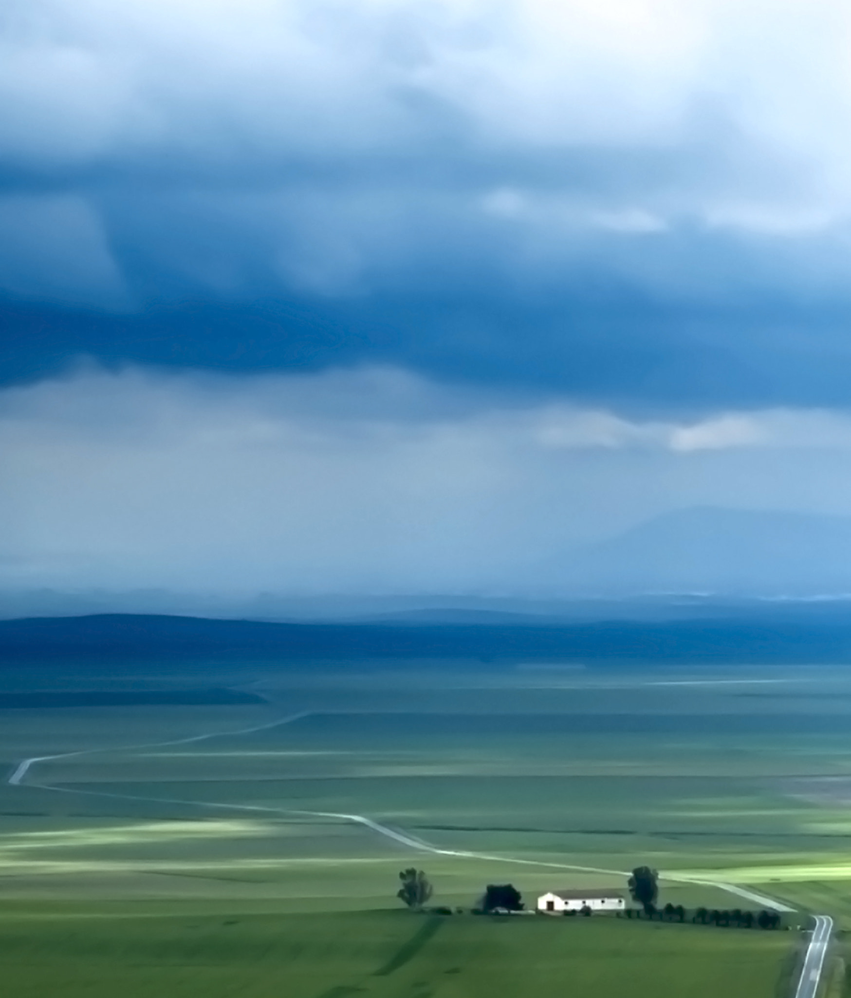 Nikon D200 sample photo. Landscape of a lonely house in the field photography