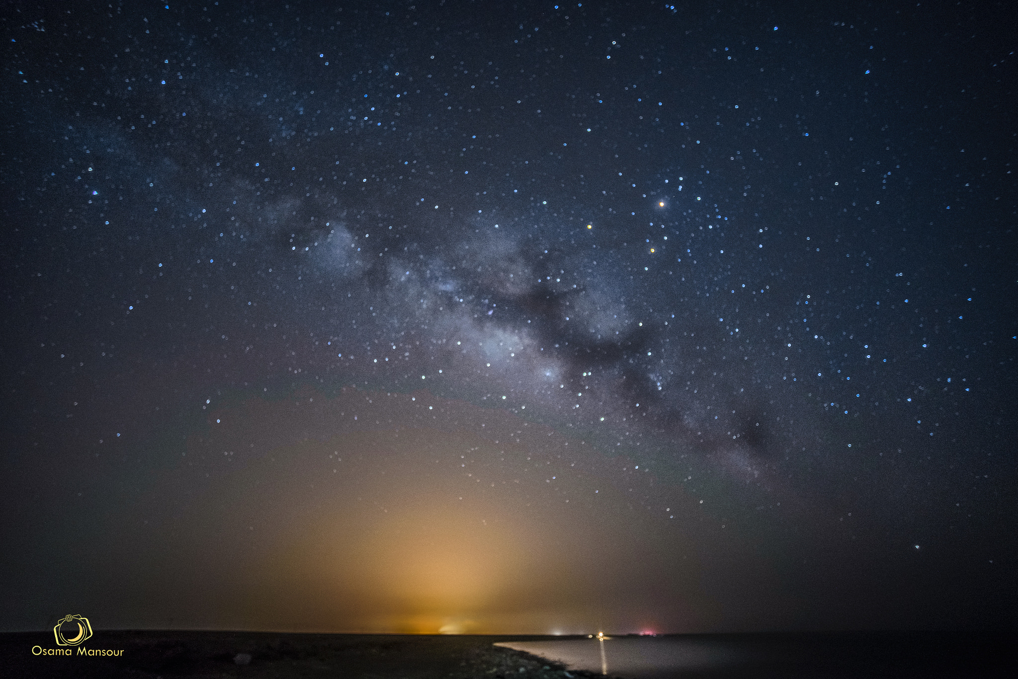 Nikon D610 + Nikon AF Nikkor 14mm F2.8D ED sample photo. Galaxy milky way photography