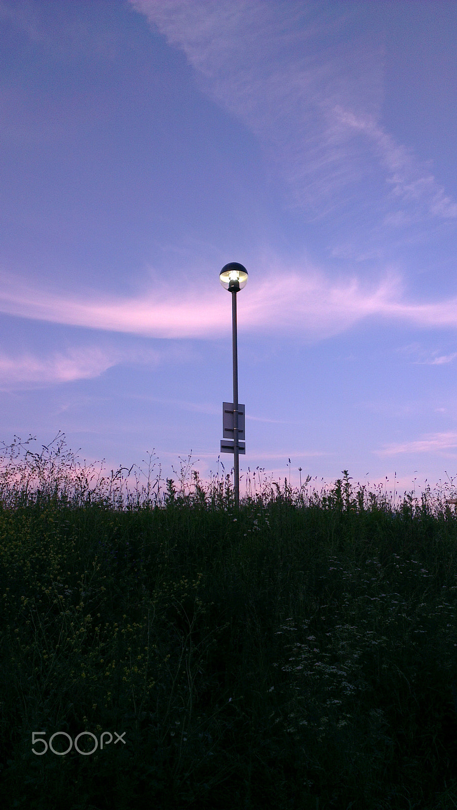 HTC ONE X sample photo. The solitary light photography
