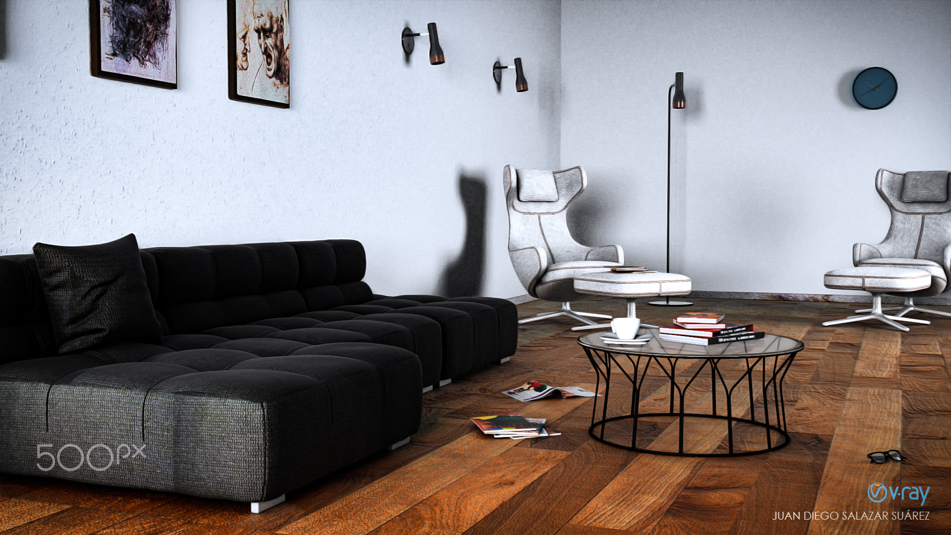 Living Room - Rendering