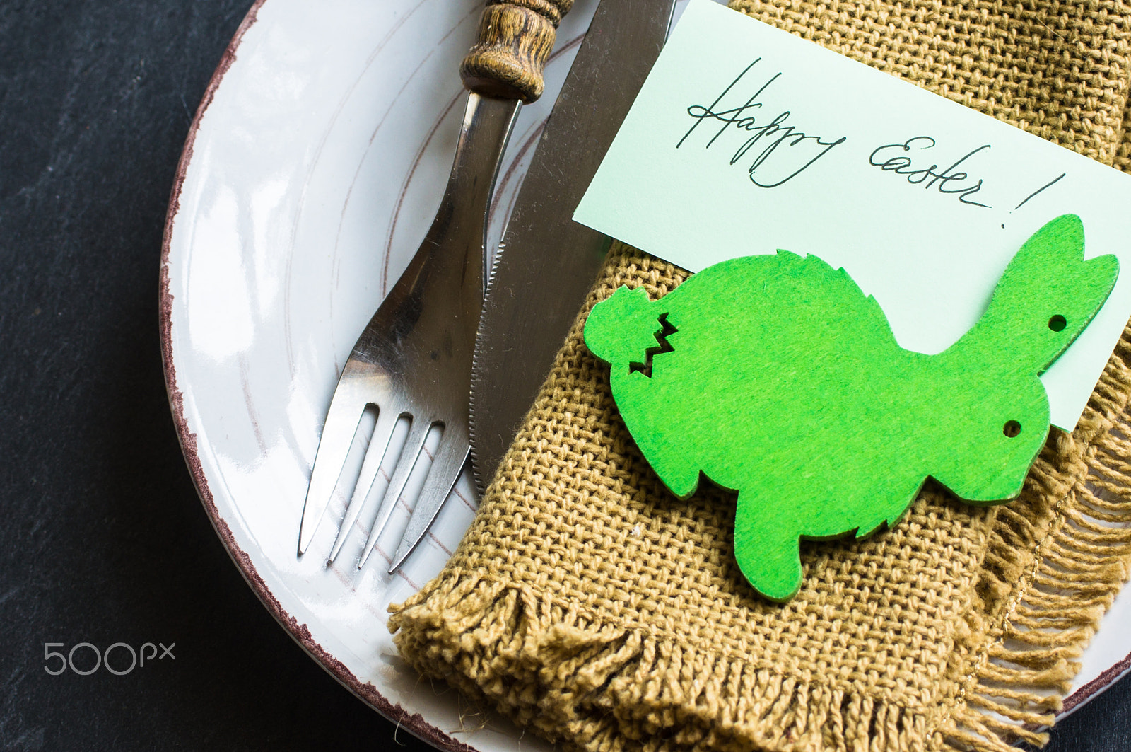 Sony SLT-A55 (SLT-A55V) + Sony DT 30mm F2.8 Macro SAM sample photo. Table setting for easter photography