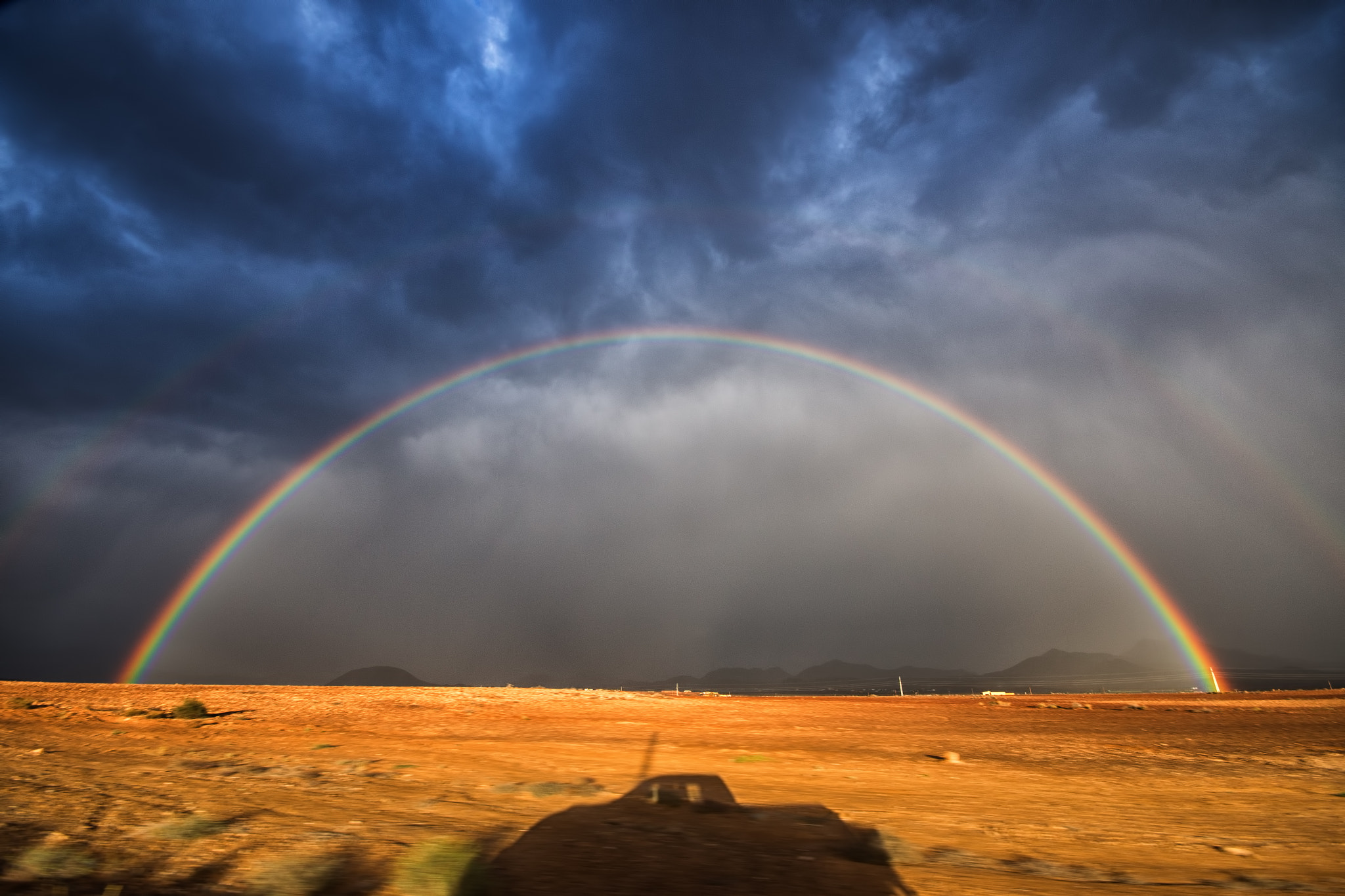 Sigma 10-20mm F4-5.6 EX DC HSM sample photo. Mobile rainbow photography