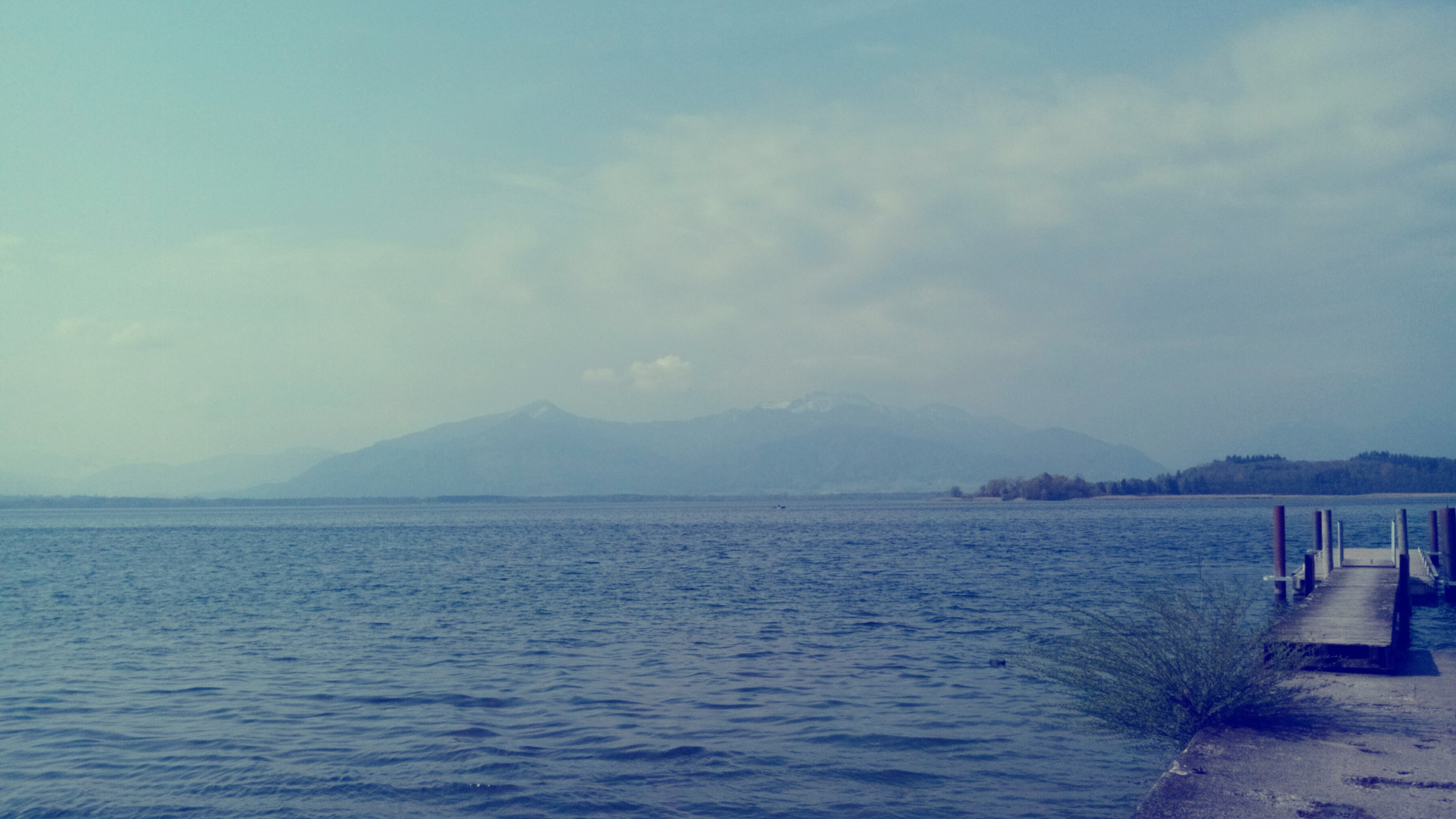 ZTE Blade L3 sample photo. Freuenchiemsee view 1 photography