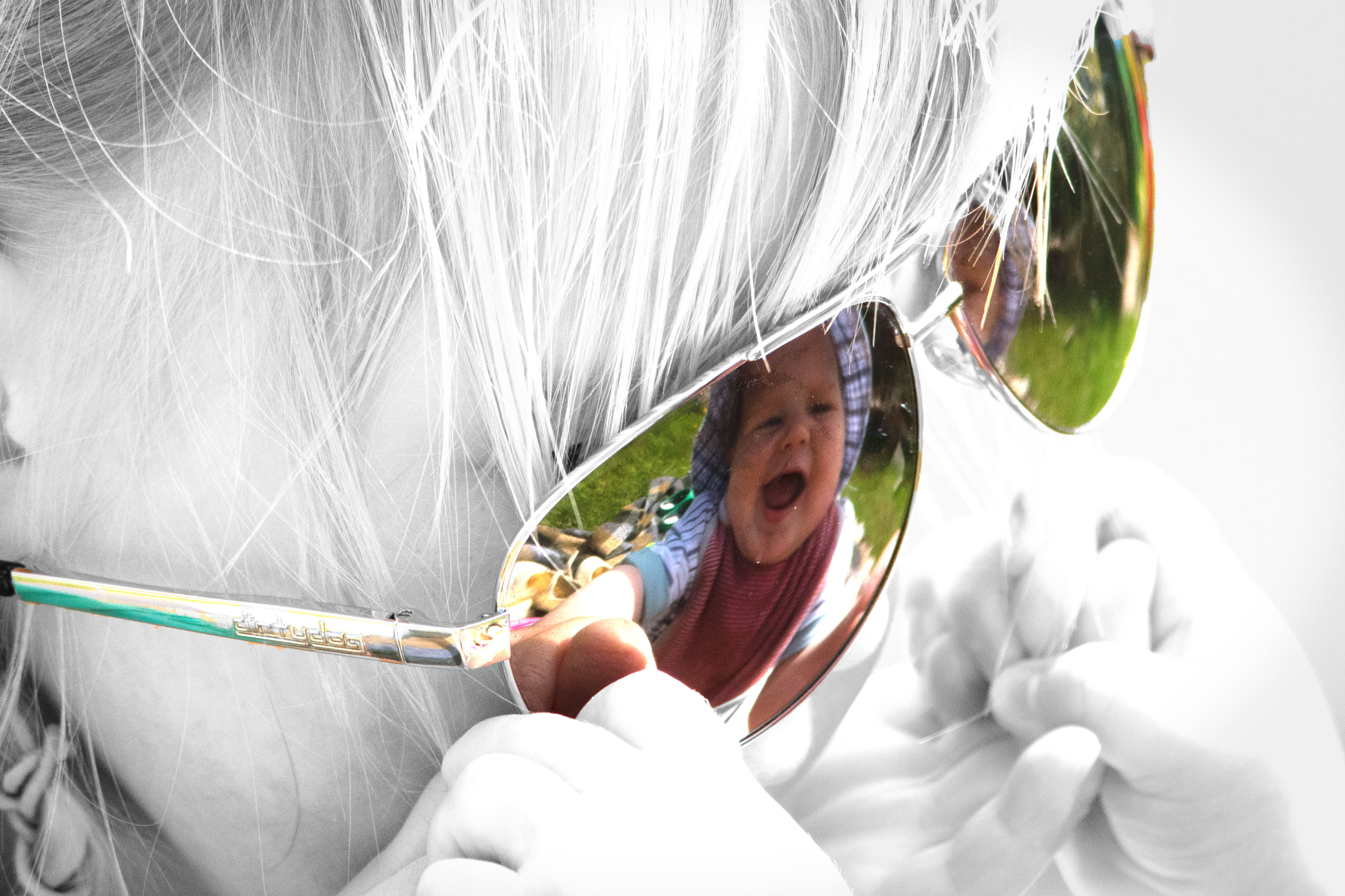 Nikon D5300 + Nikon AF-S Nikkor 300mm F4D ED-IF sample photo. Sibling reflections  photography