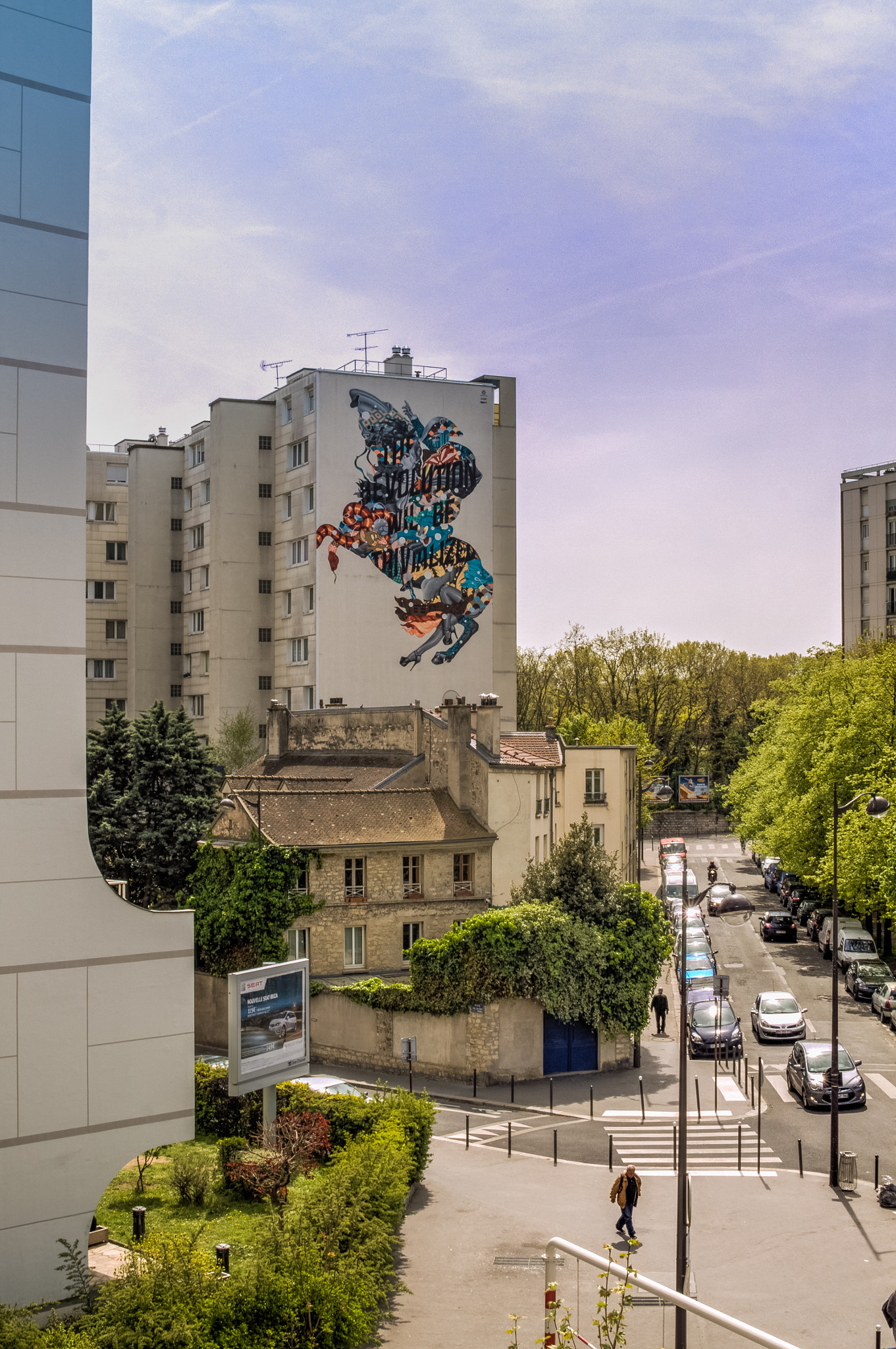 Sigma 30mm F1.4 EX DC HSM sample photo. Paint wall paris xiii photography