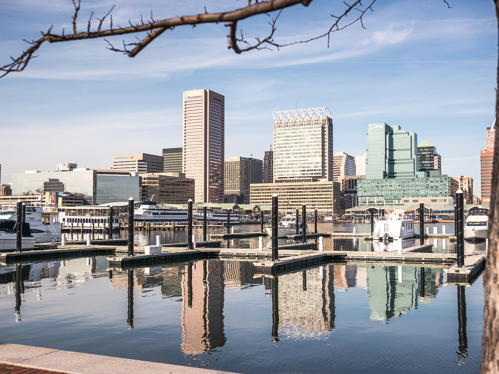 Panasonic Lumix DMC-G5 + Panasonic Lumix G 20mm F1.7 ASPH sample photo. The baltimore harbor photography