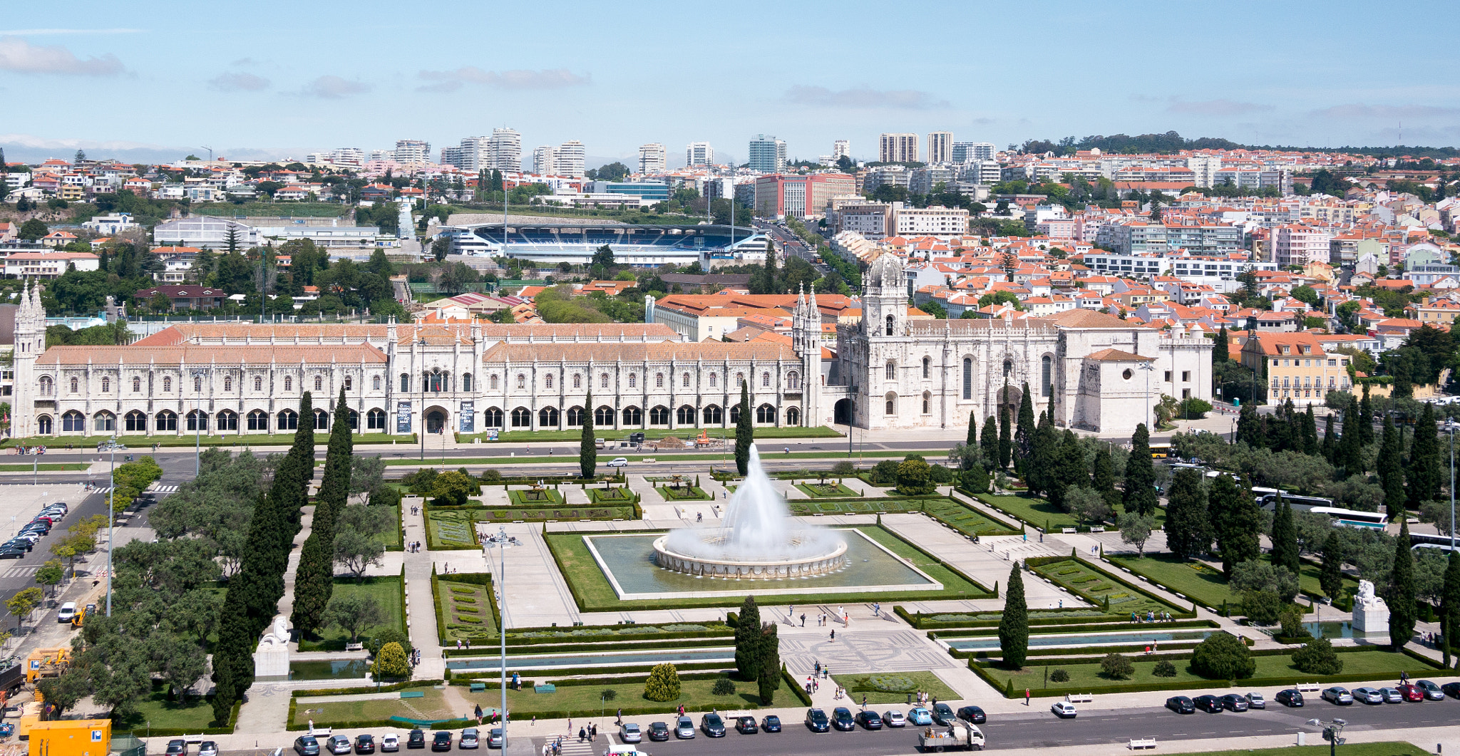 Panasonic Lumix DMC-G5 + Panasonic Lumix G 20mm F1.7 ASPH sample photo. Panorama of the jeronimos photography