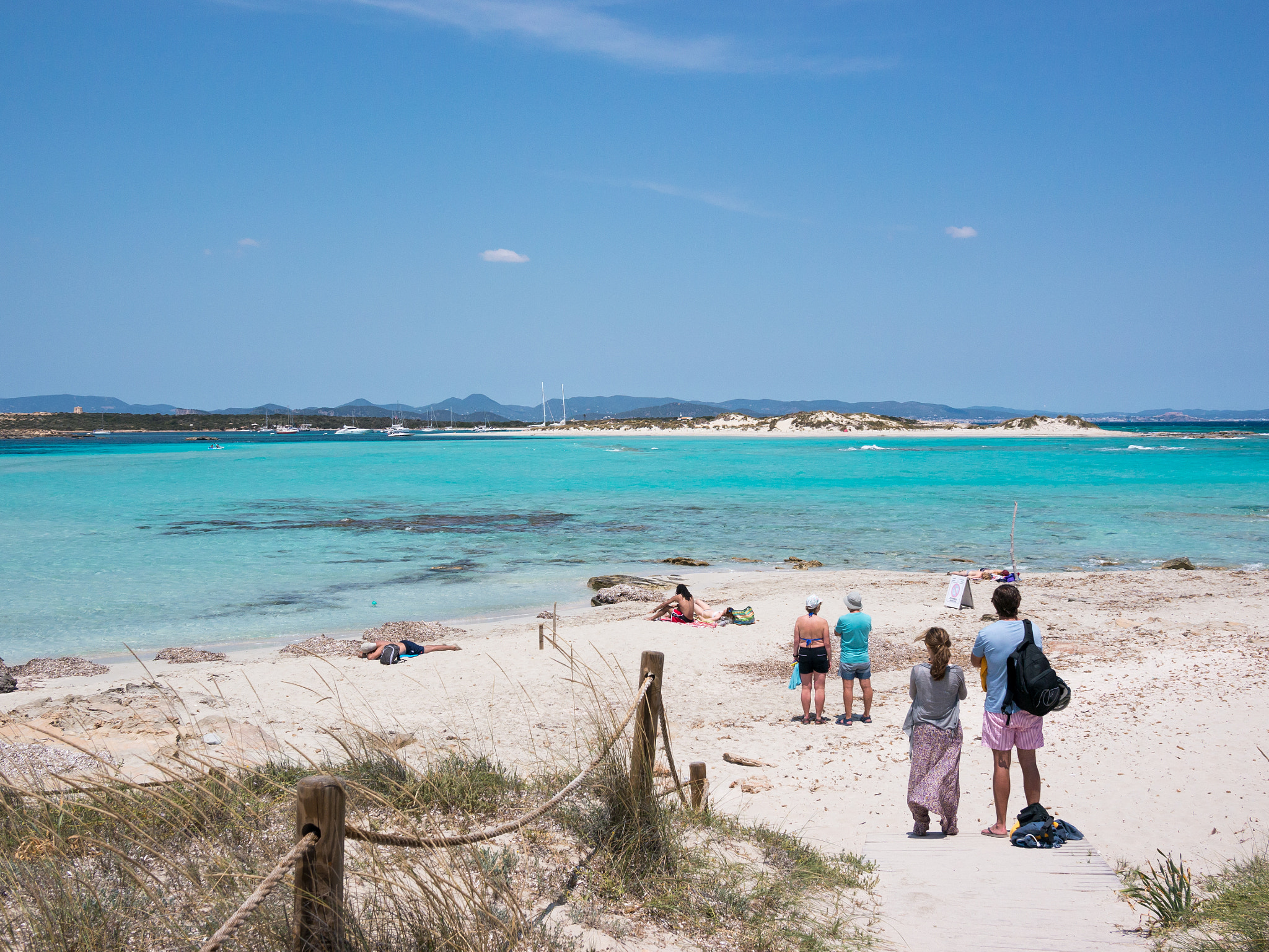 Panasonic Lumix DMC-G5 + Panasonic Lumix G 20mm F1.7 ASPH sample photo. Ses illetes beach, formentera photography