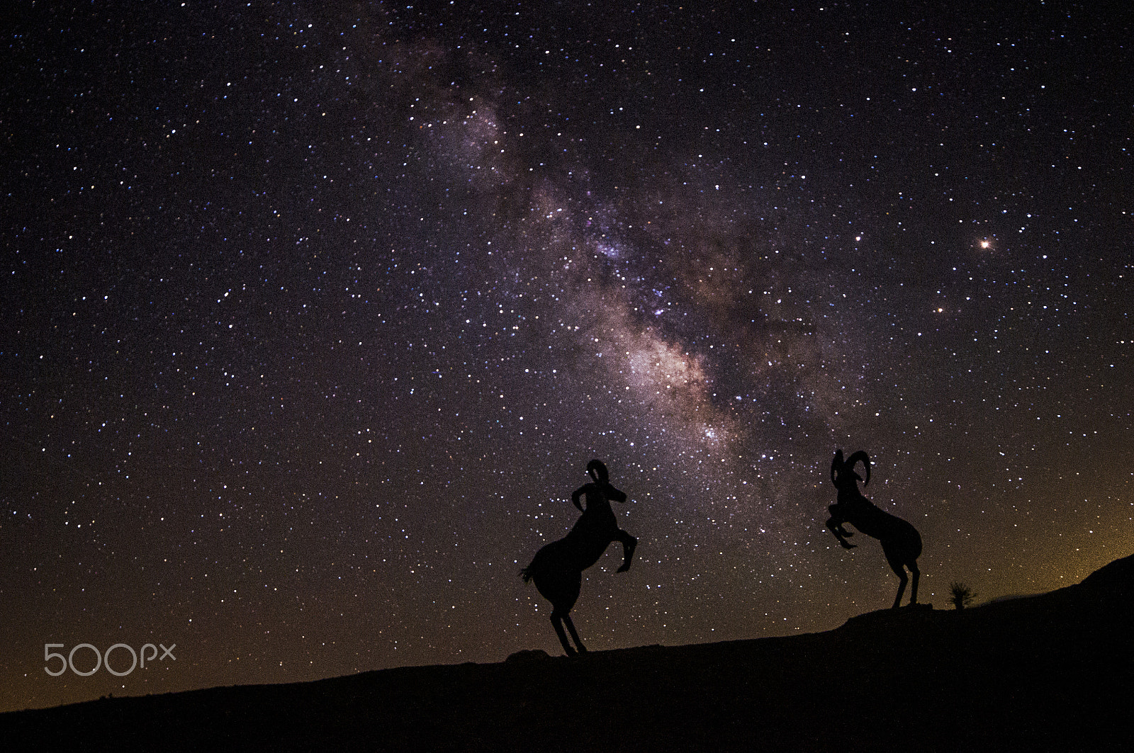 Pentax K-x + A Series Lens sample photo. Milkyway photography