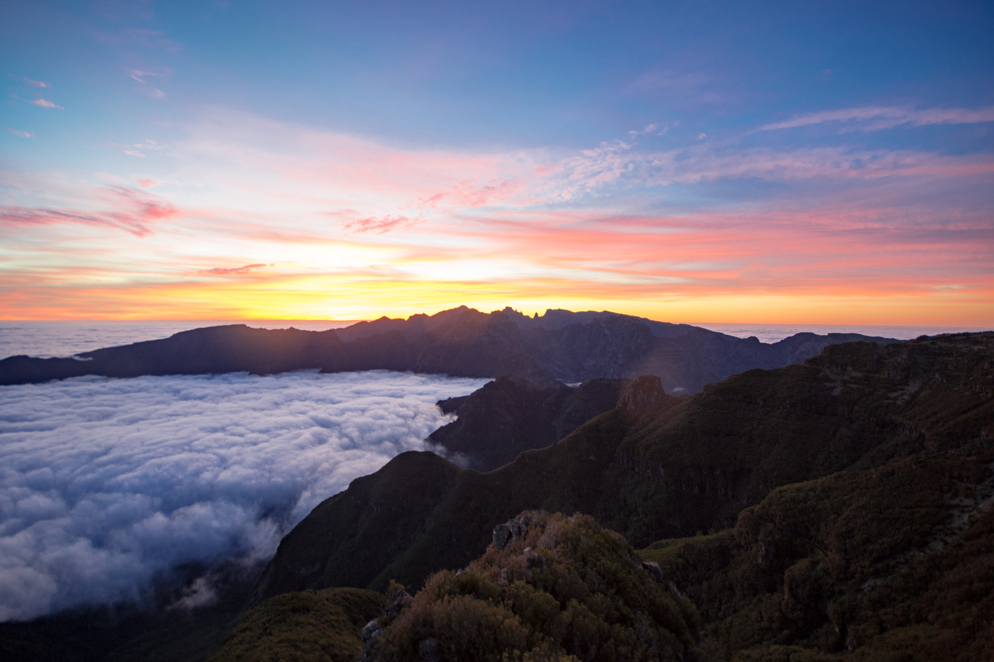 Sigma 10-20mm F4-5.6 EX DC HSM sample photo. Perfect morning view from a tent photography