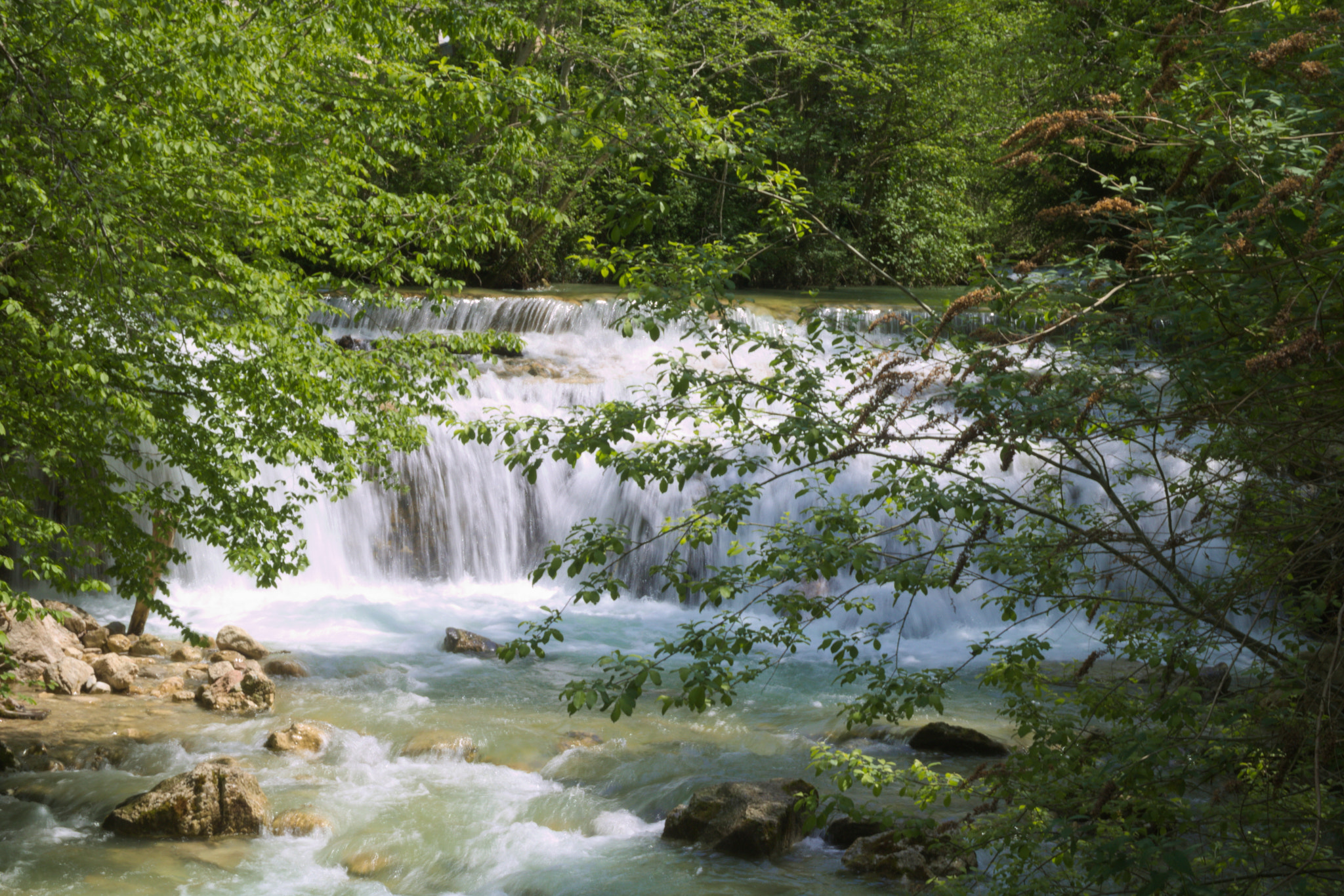 Canon EF 24-85mm F3.5-4.5 USM sample photo. River in the french alps photography