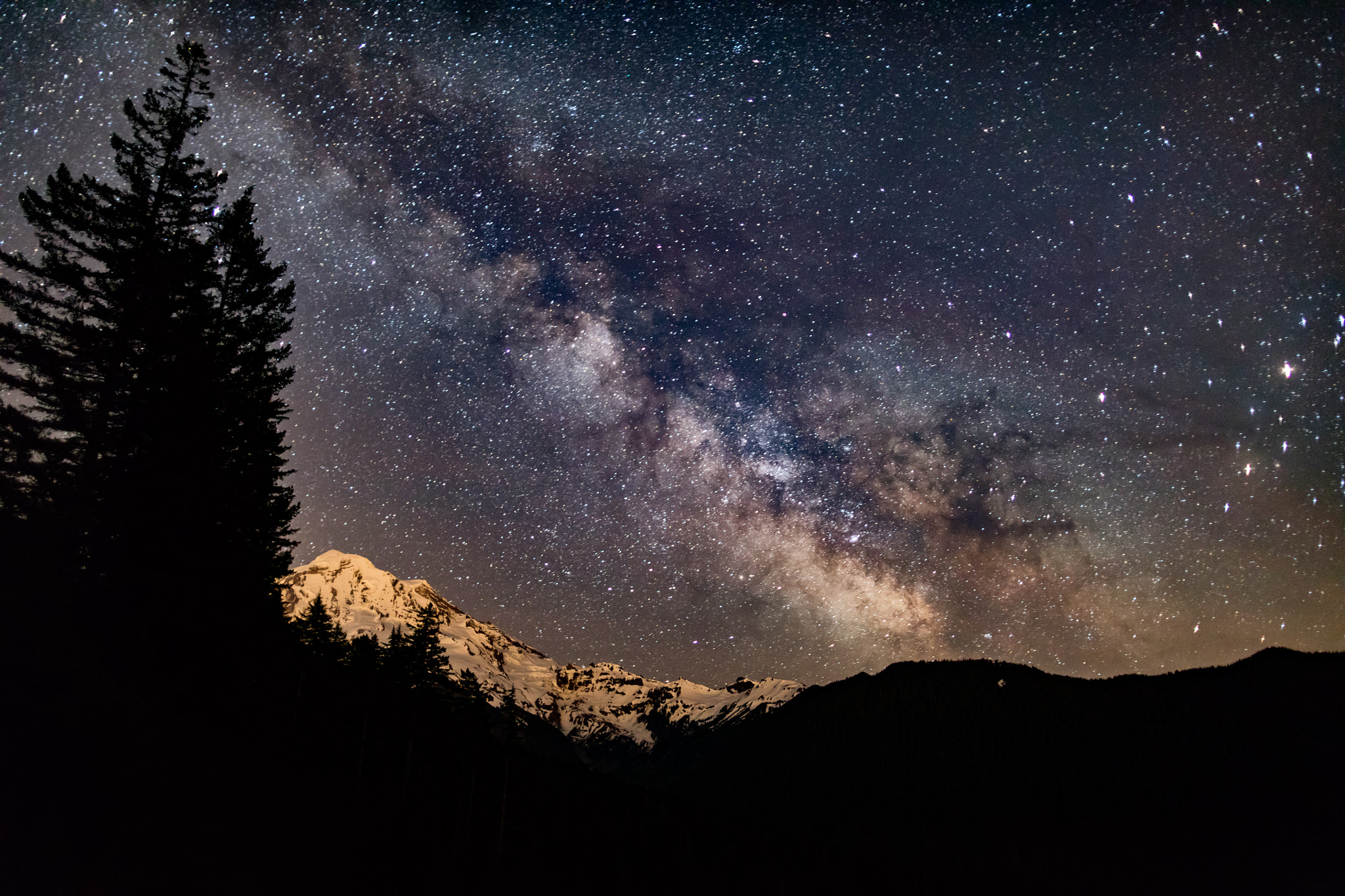 Canon EF 24mm F1.4L II USM sample photo. Mowich milky way ii photography