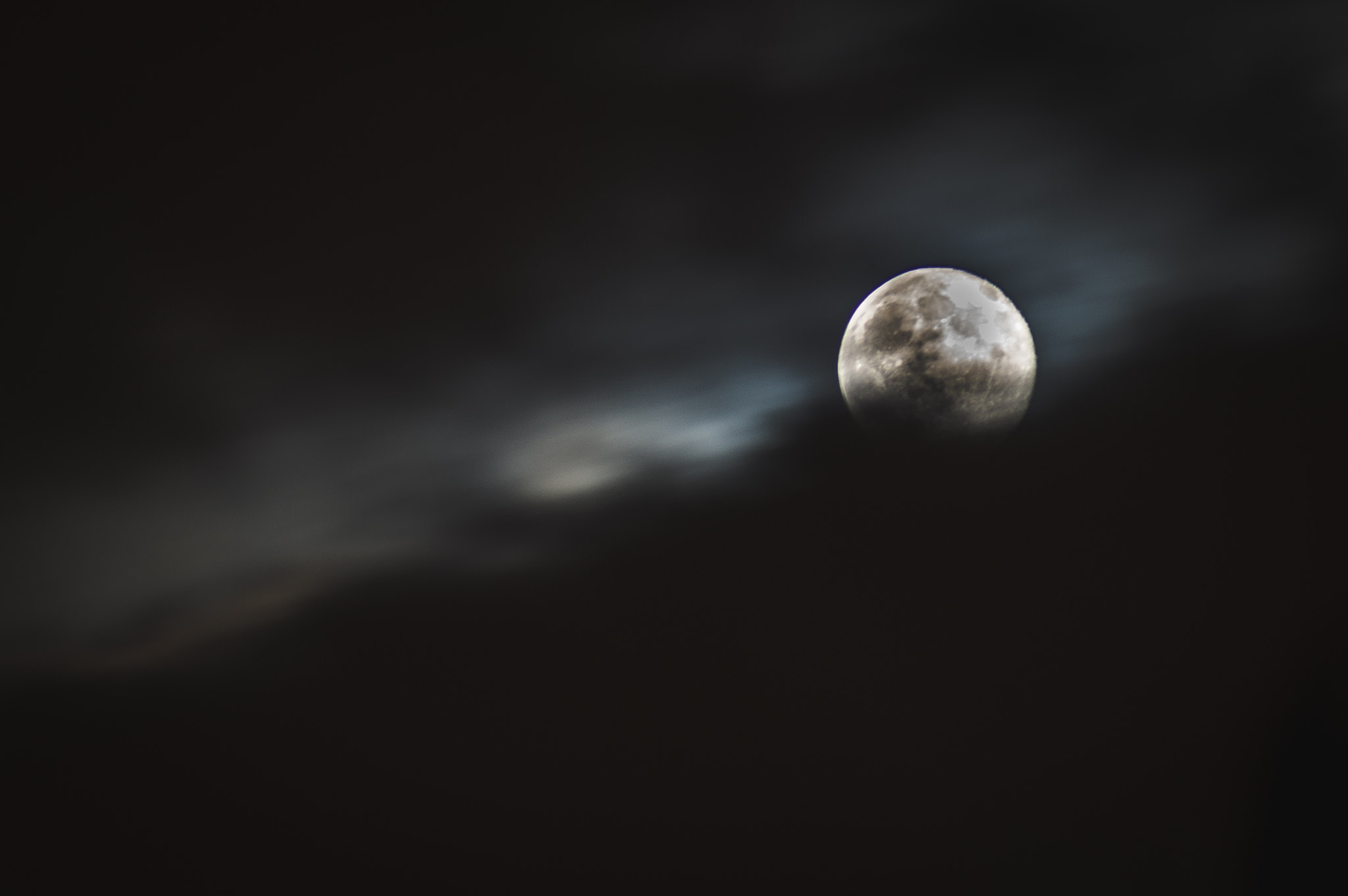 Sony 75-300mm F4.5-5.6 sample photo. Full moon on friday the 13th photography