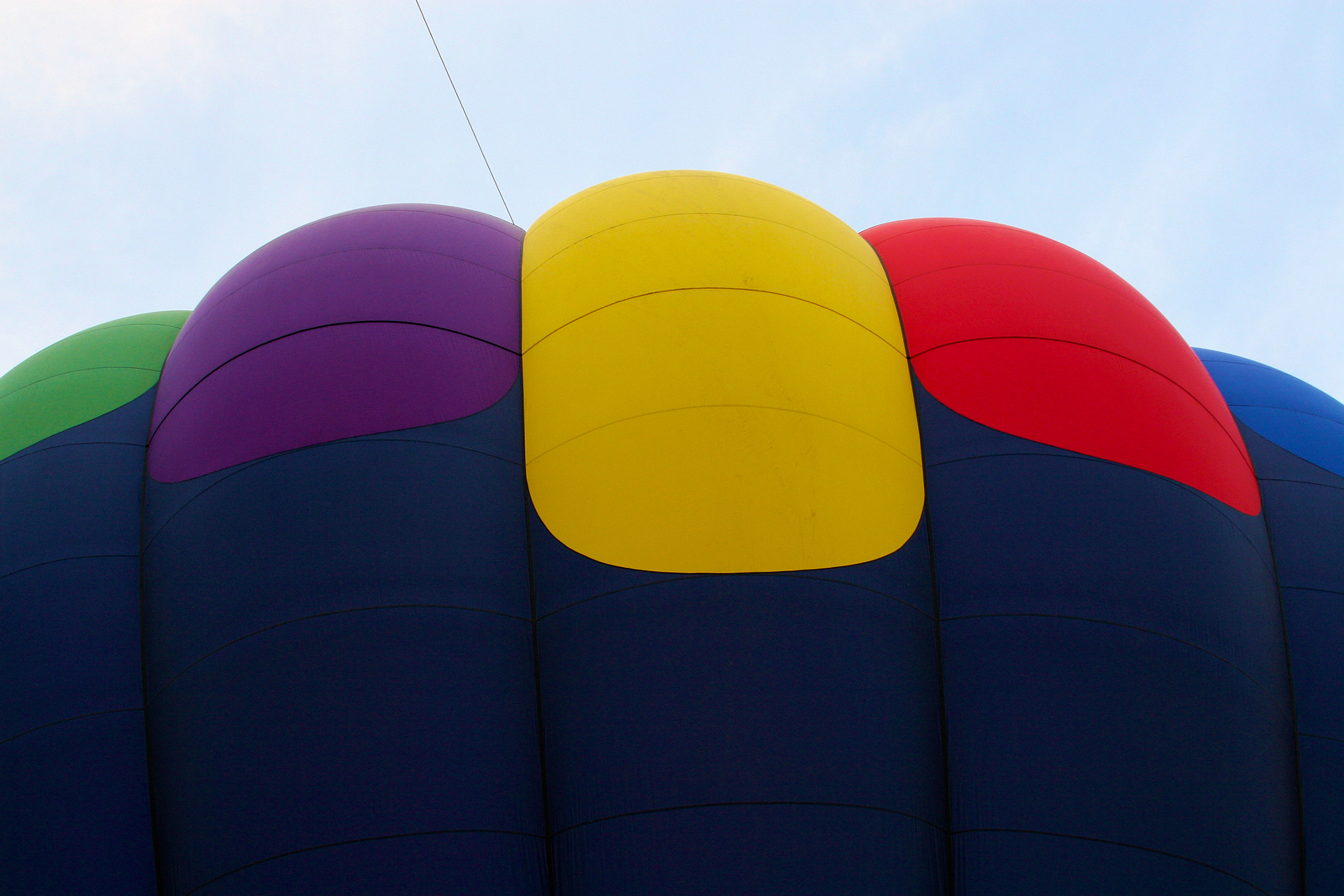 Canon EF 28-135mm F3.5-5.6 IS USM sample photo. Hot air balloon photography