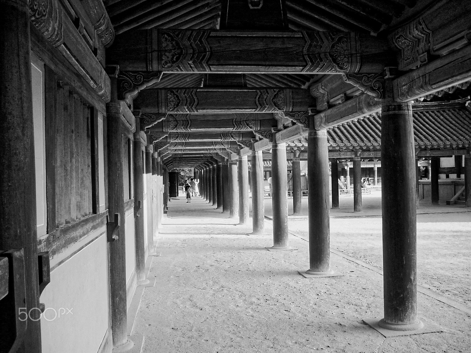 Olympus u10D,S300D,u300D sample photo. Corridor photography