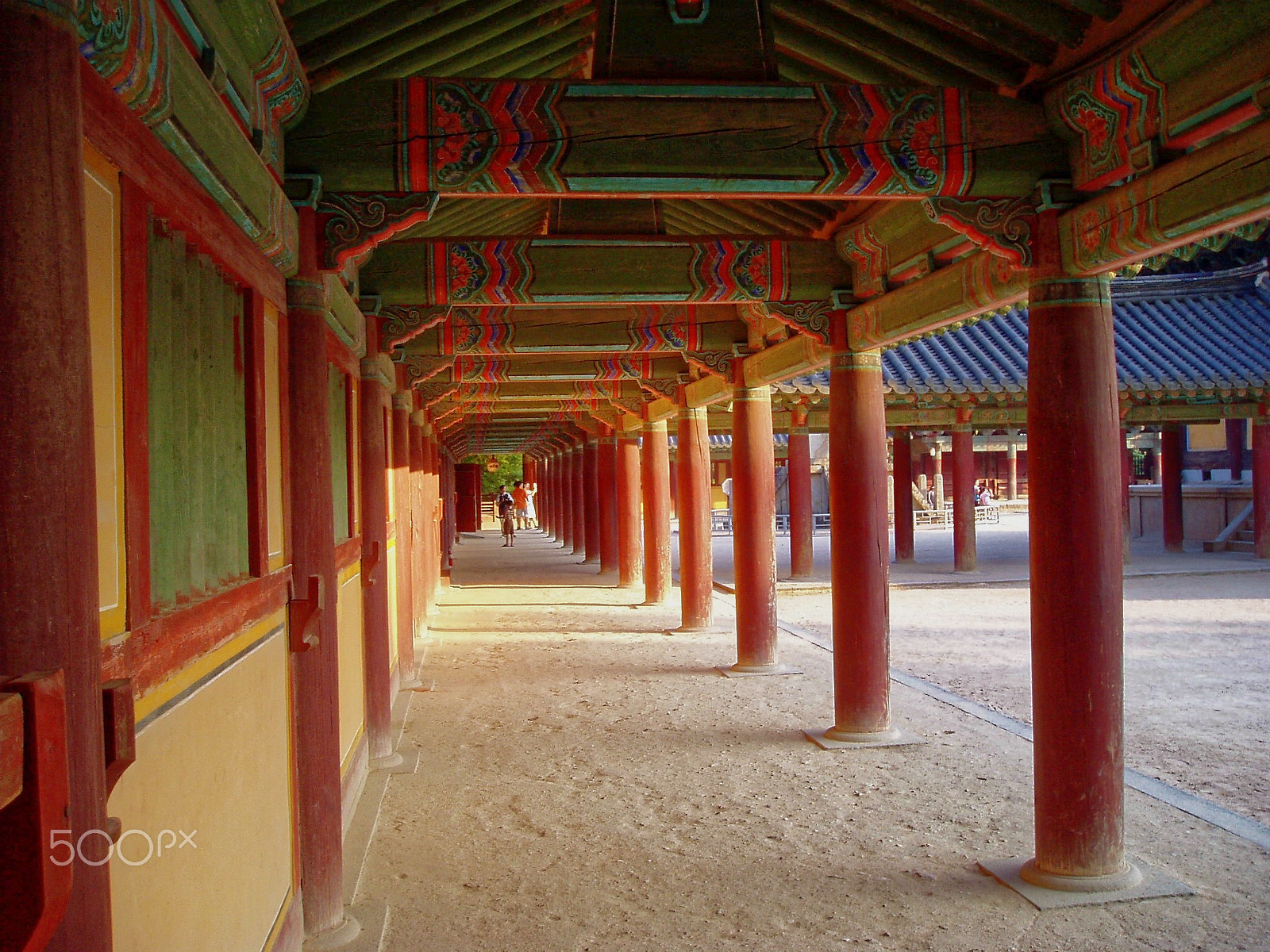 Olympus u10D,S300D,u300D sample photo. Corridor photography