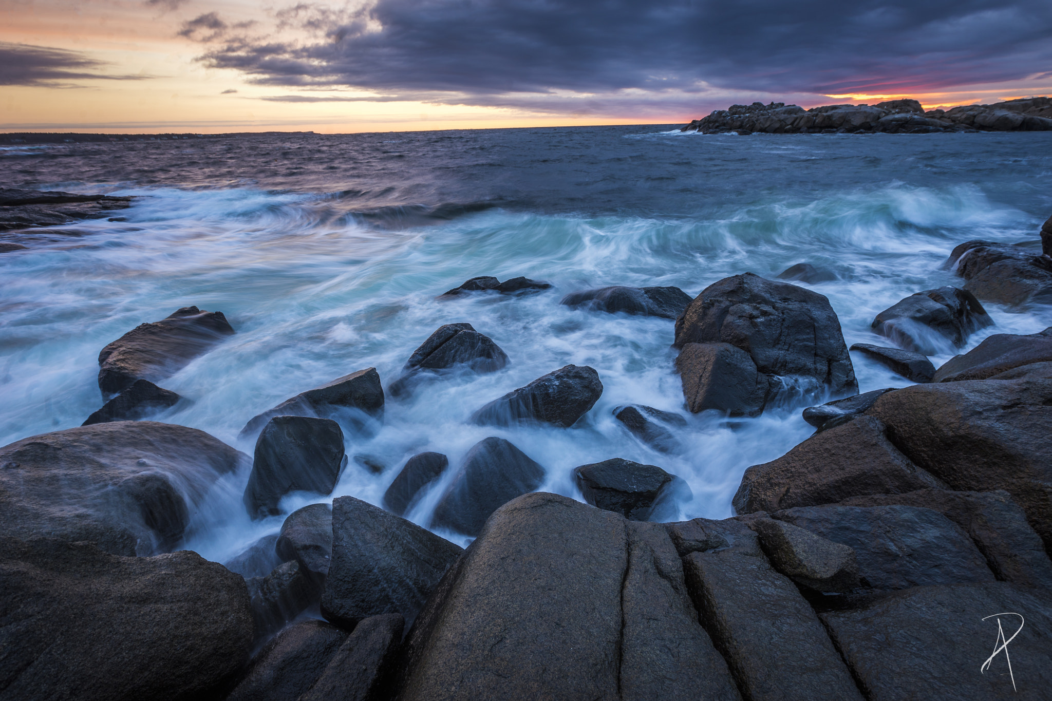 Sony a7 II + Canon EF 16-35mm F2.8L II USM sample photo. Nubble sunrise photography