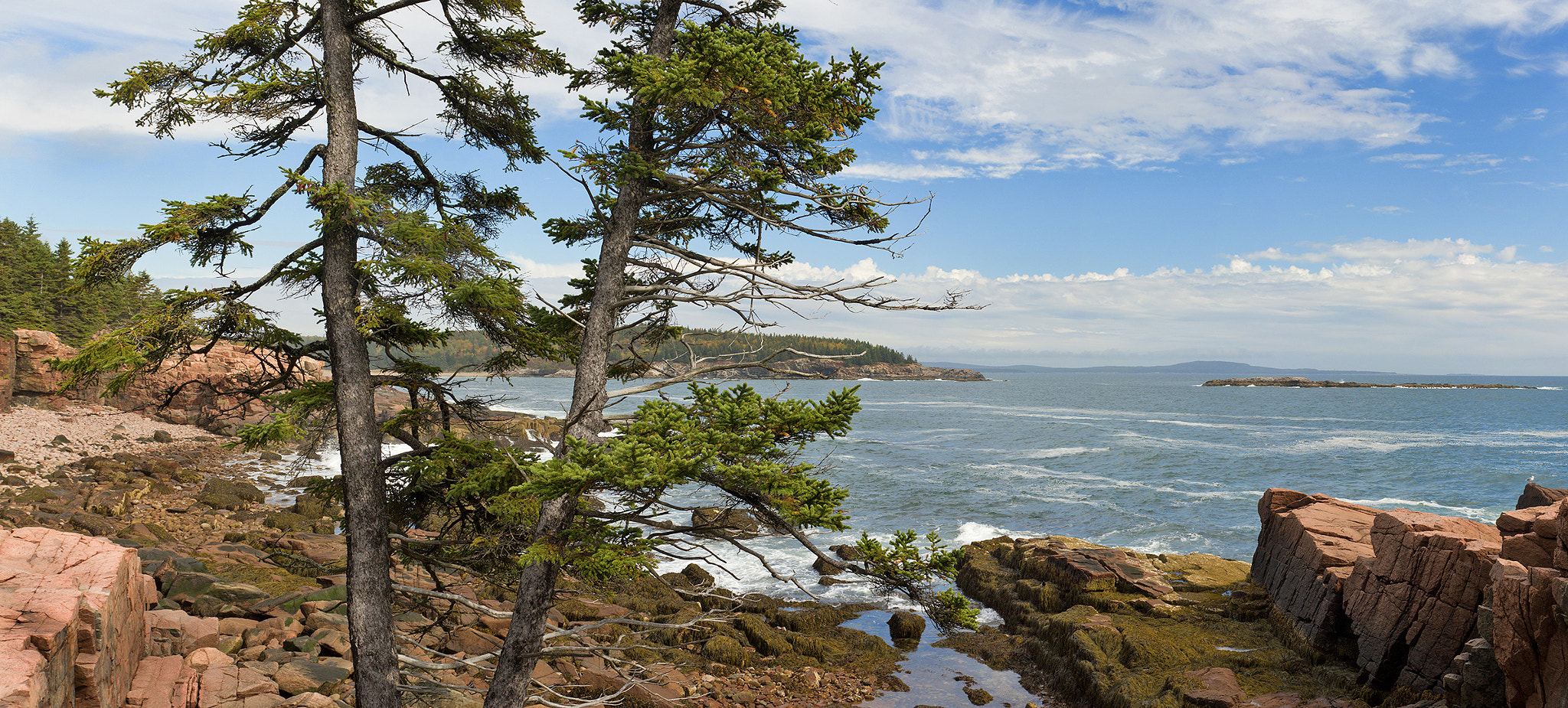 Pentax K-3 sample photo. Acadia shoreline photography