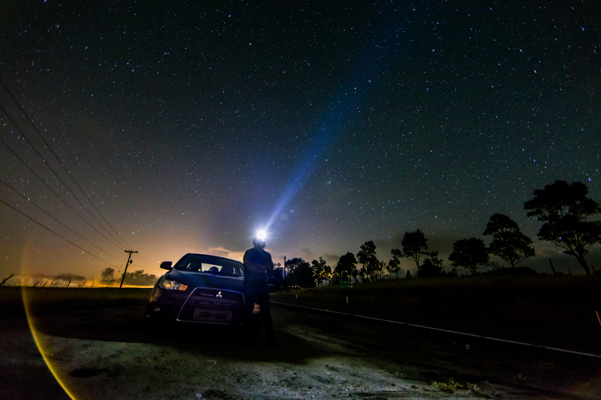 Canon EF 14mm F2.8L II USM sample photo. Night ride photography