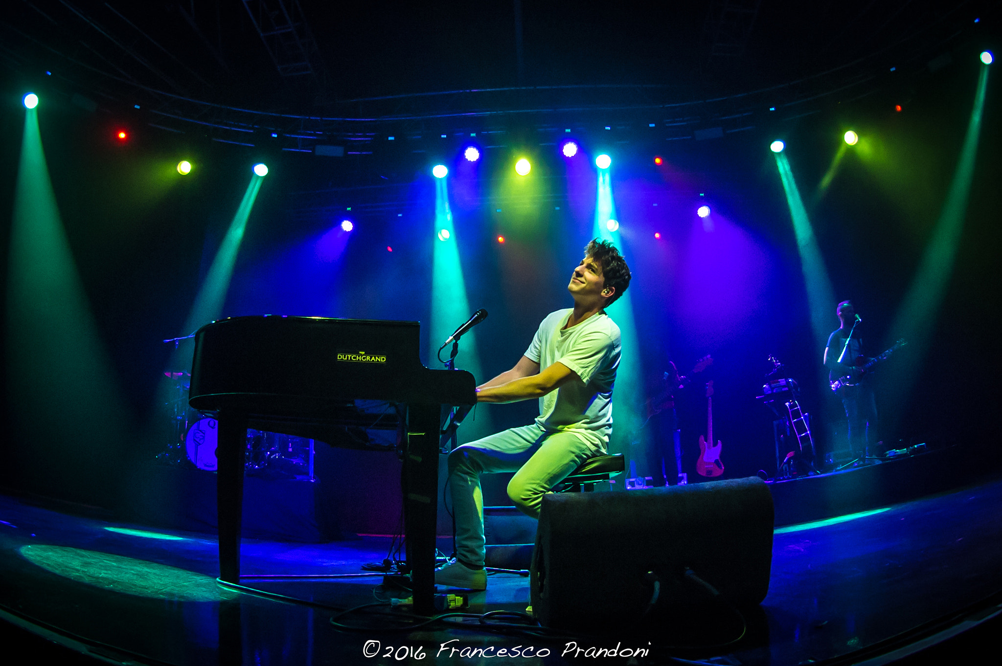 Nikon AF DX Fisheye-Nikkor 10.5mm F2.8G ED sample photo. Foto-concerto-charlie-puth-milano-07-maggio-2016-prandoni photography