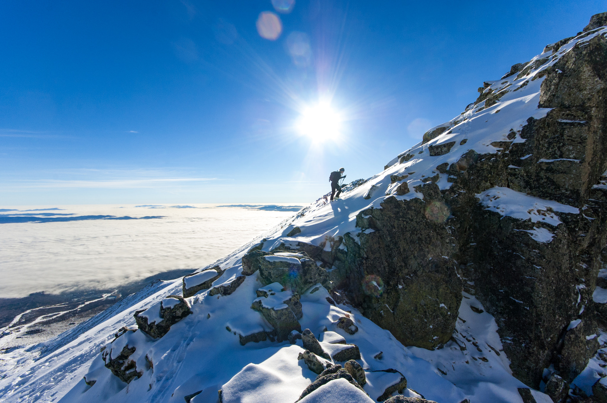 Nikon D70s sample photo. Skimo level hard photography